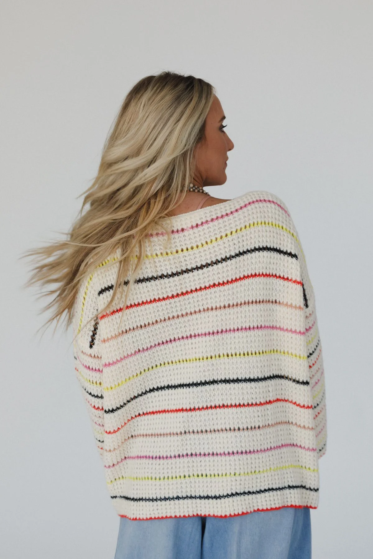 Halo Breeze Bell Sleeve Sweater - Multi - Image 3