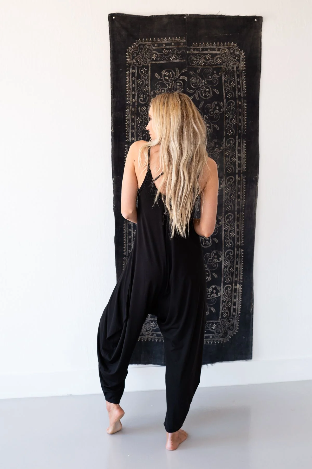 The Perfect Harem Jumpsuit - Black - Image 3