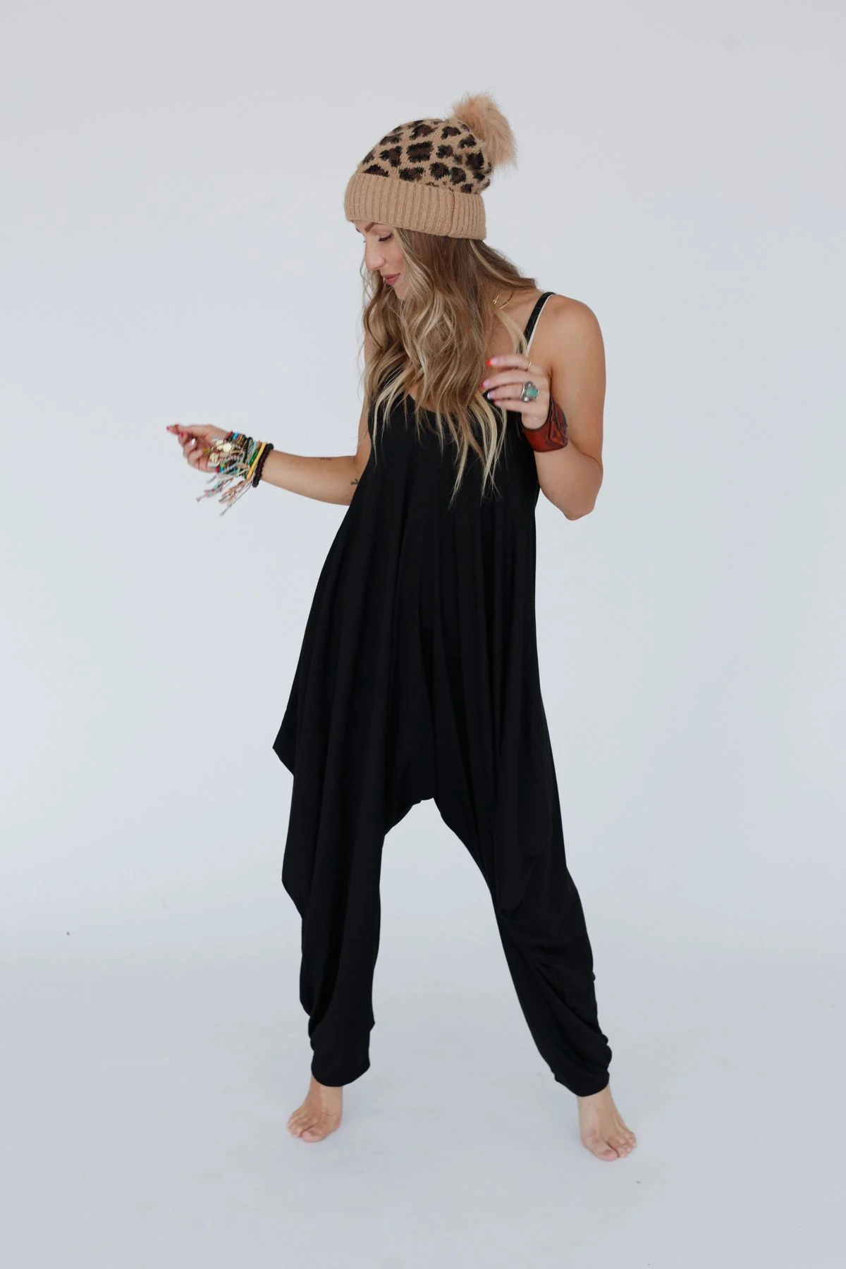 The Perfect Harem Jumpsuit - Black - Image 5
