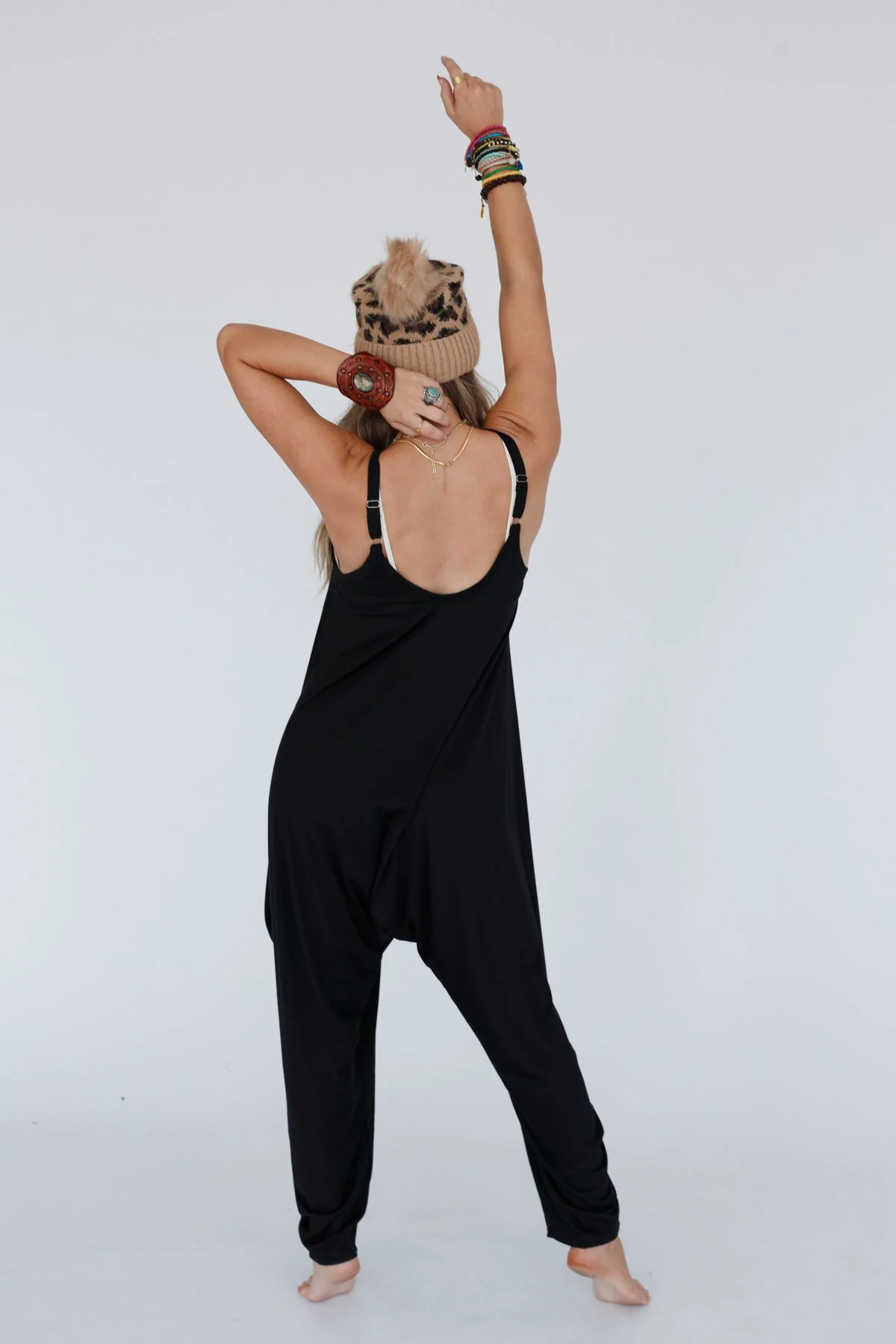 The Perfect Harem Jumpsuit - Black - Image 7