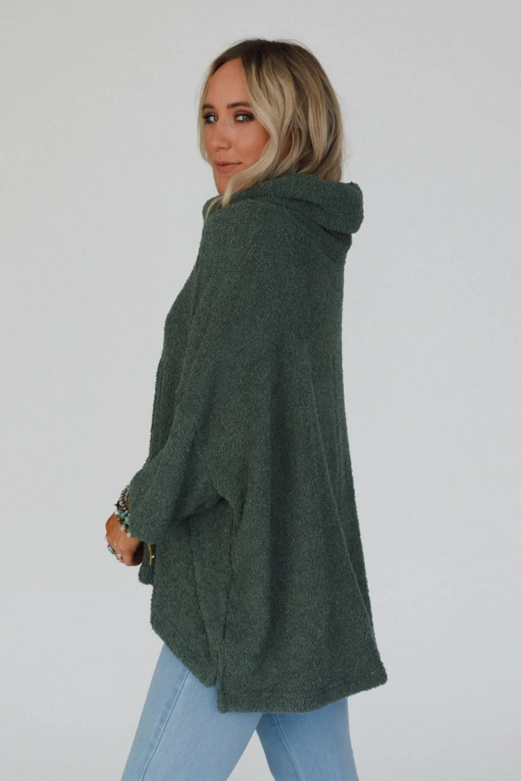 The Nest Hartlie Sweater Top - Basil - Image 3