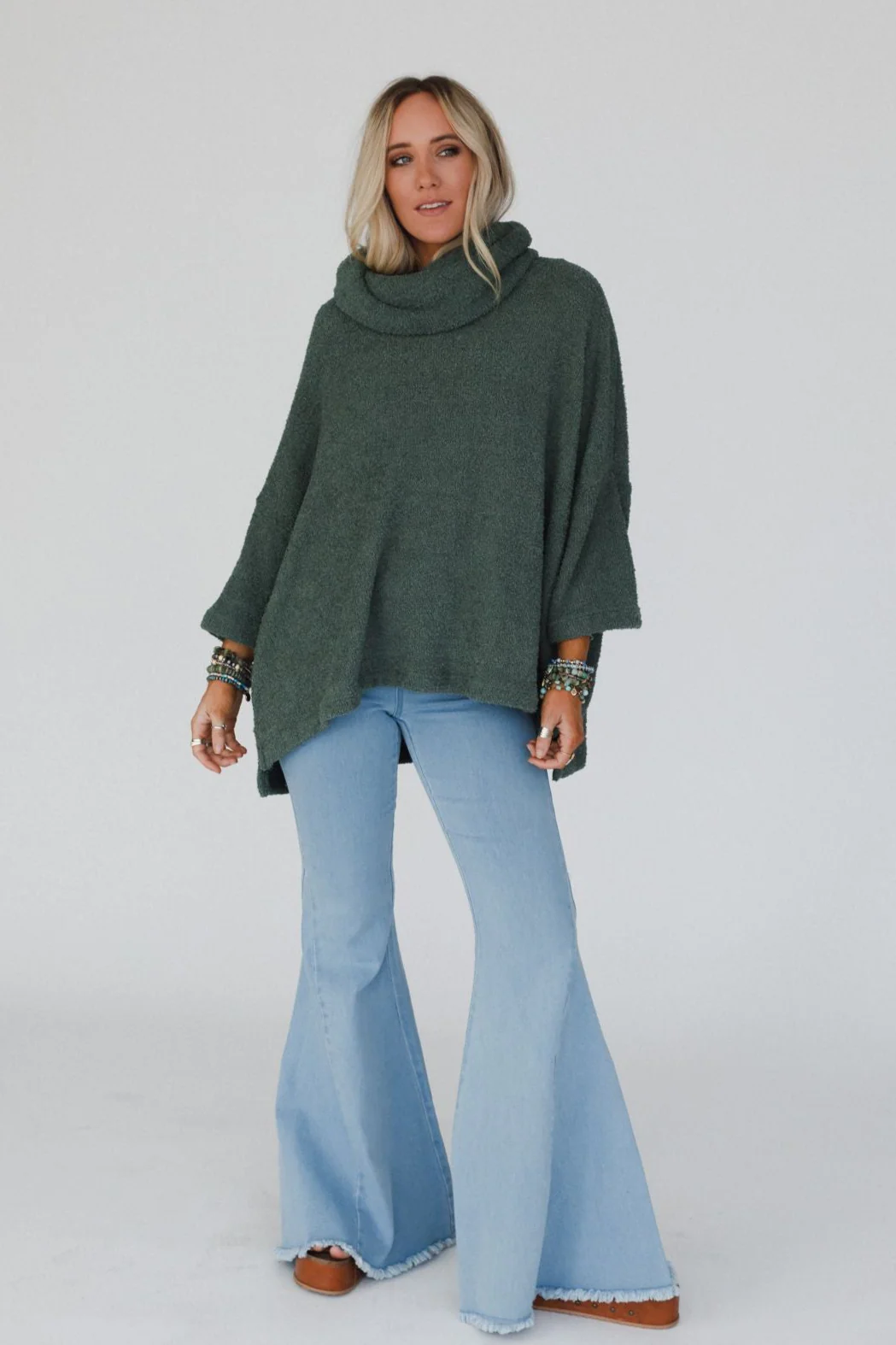 The Nest Hartlie Sweater Top - Basil - Image 5