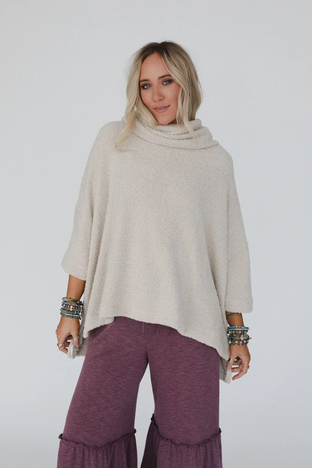 The Nest Hartlie Sweater Top - Seashell - Image 3