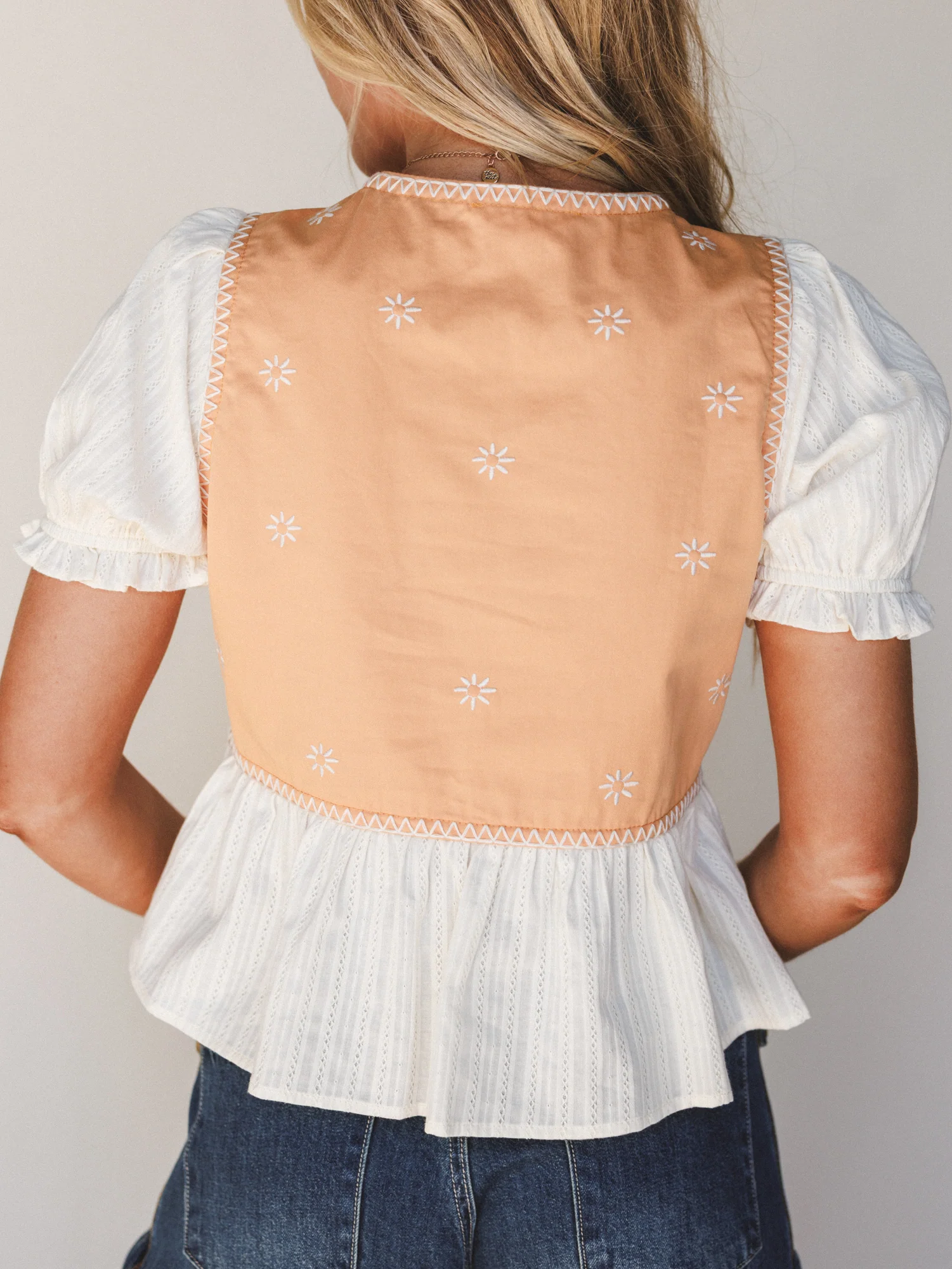 Heart to Hand Top - Apricot - Image 5