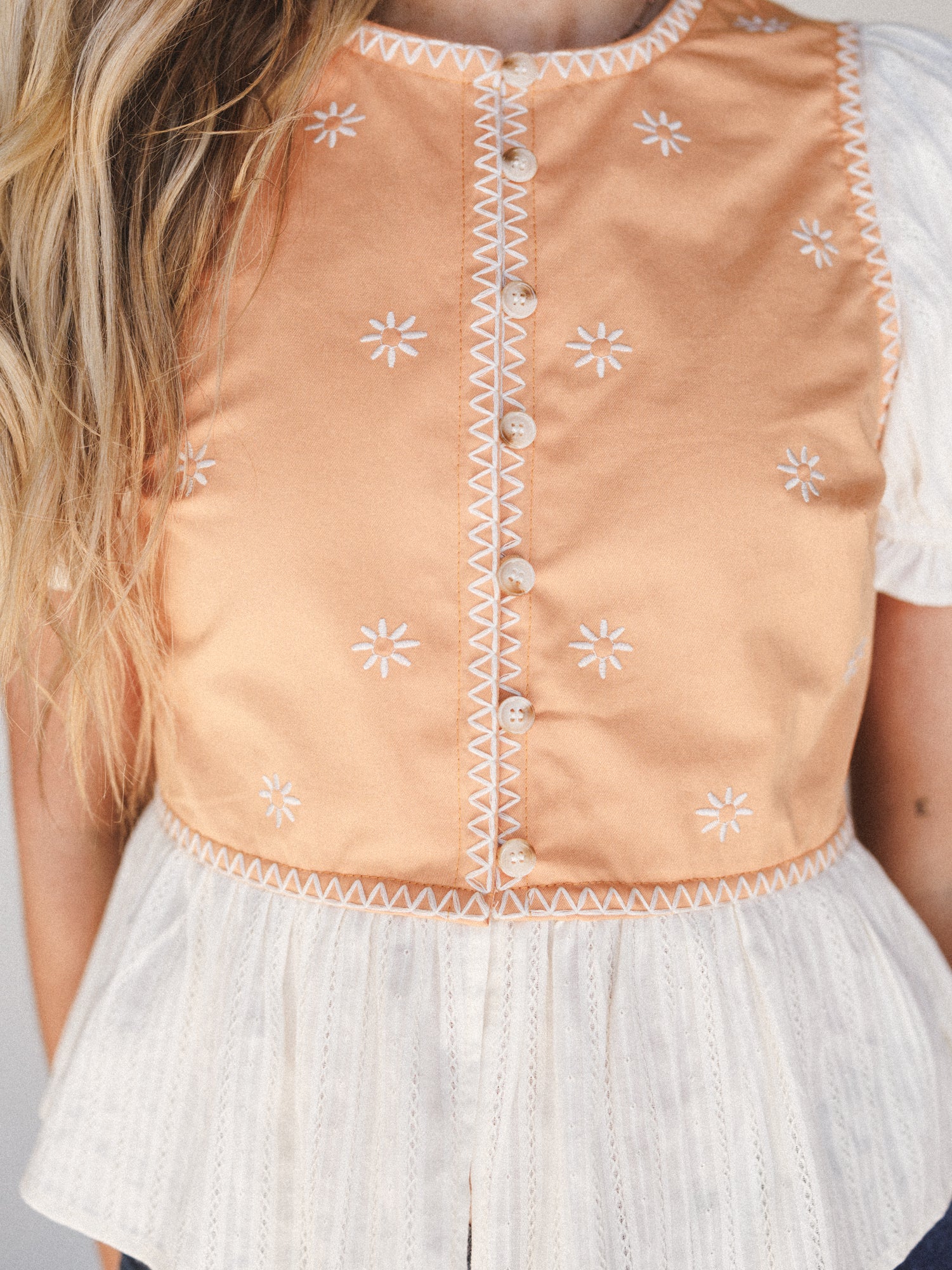 Heart to Hand Top - Apricot - Image 6