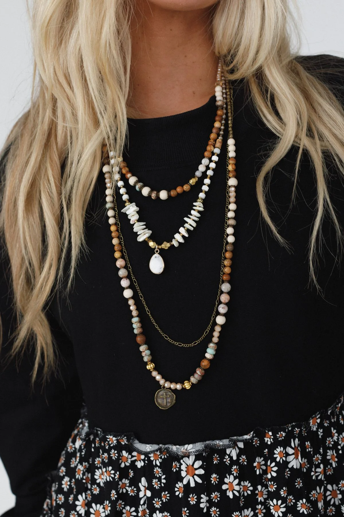 Heavenly Touch Necklace - Multi - Image 4