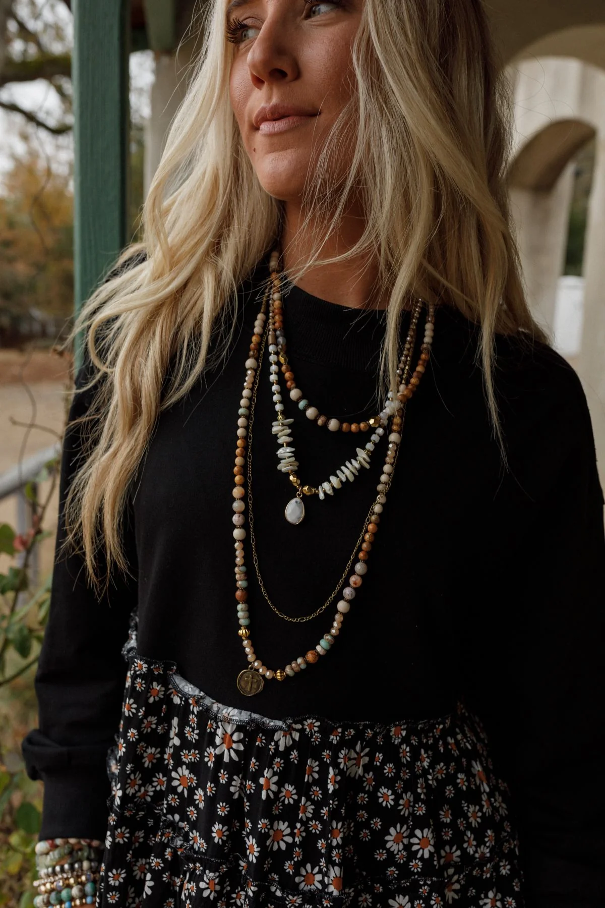 Heavenly Touch Necklace - Multi - Image 5