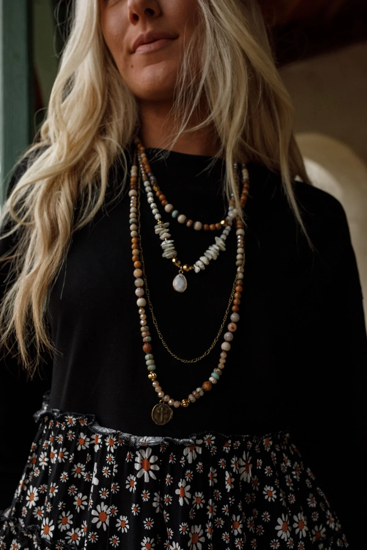 Heavenly Touch Necklace - Multi - Image 6