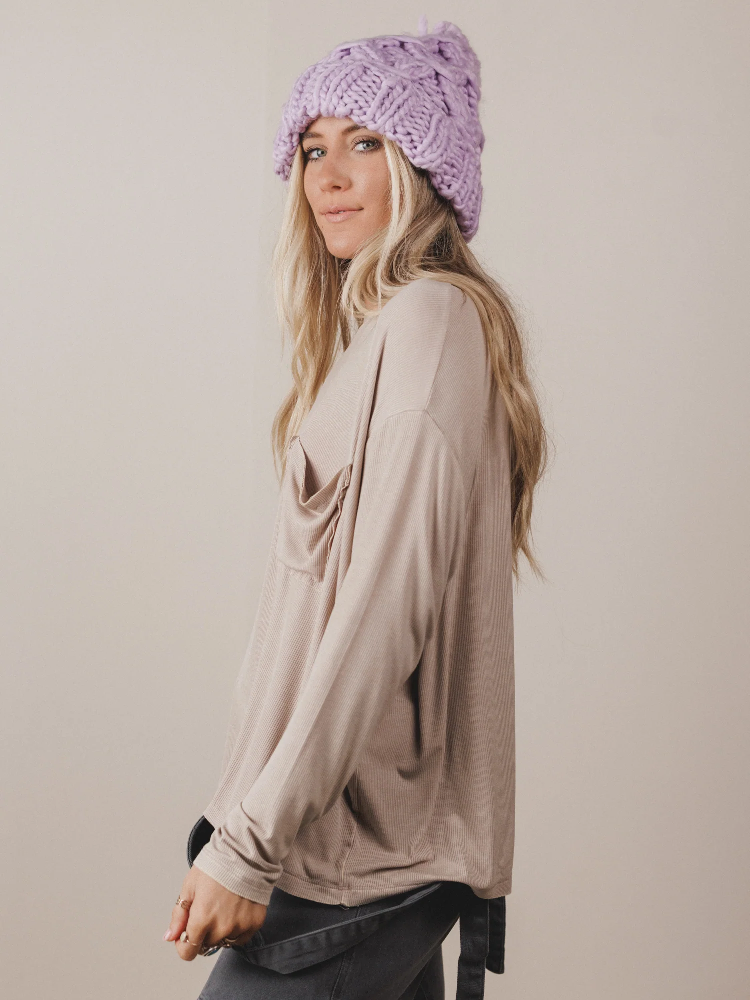 Here To There Pocket Tee - Ash Mocha - Image 3