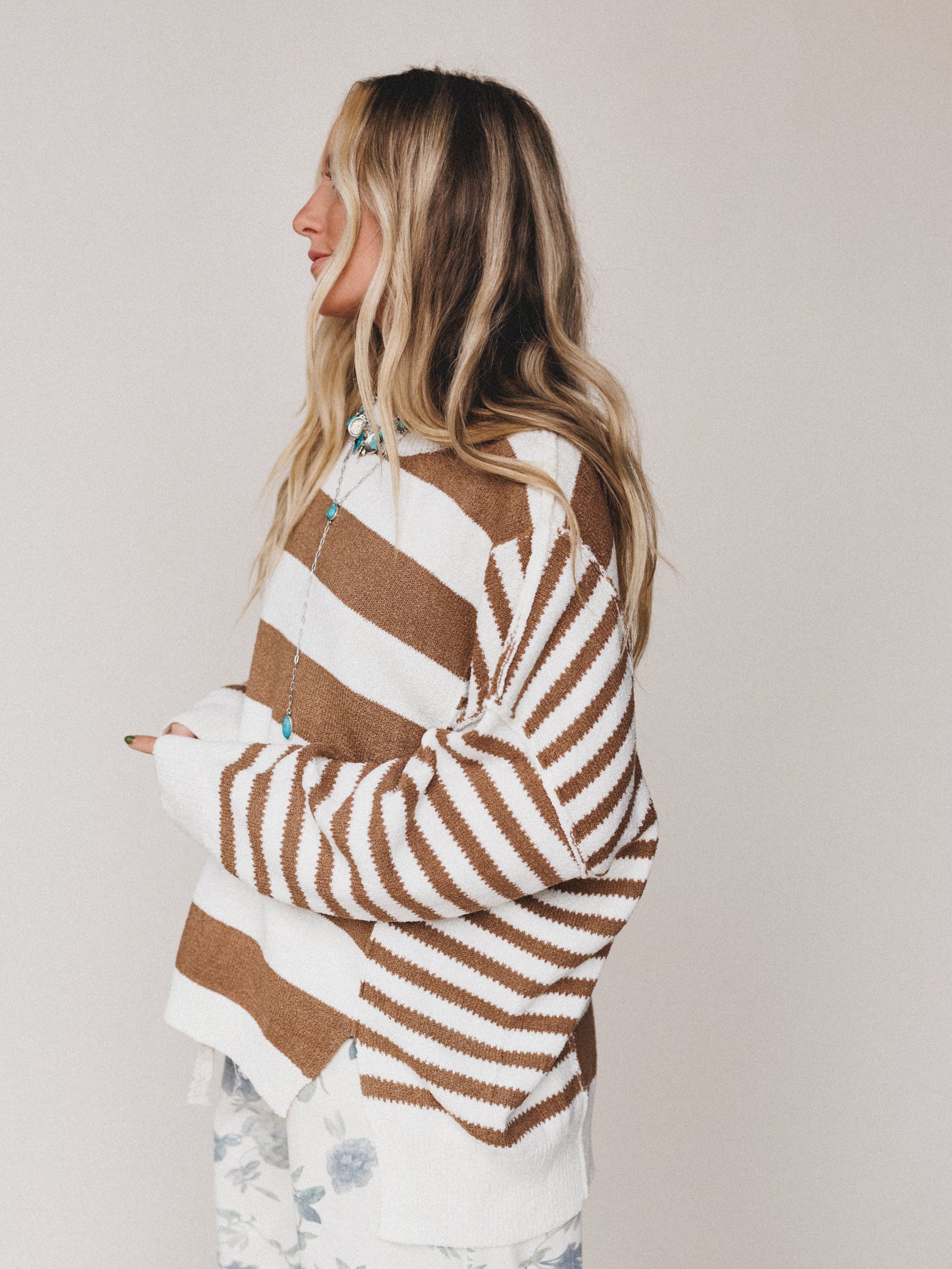 High Desert Sweater - Taupe - Image 3