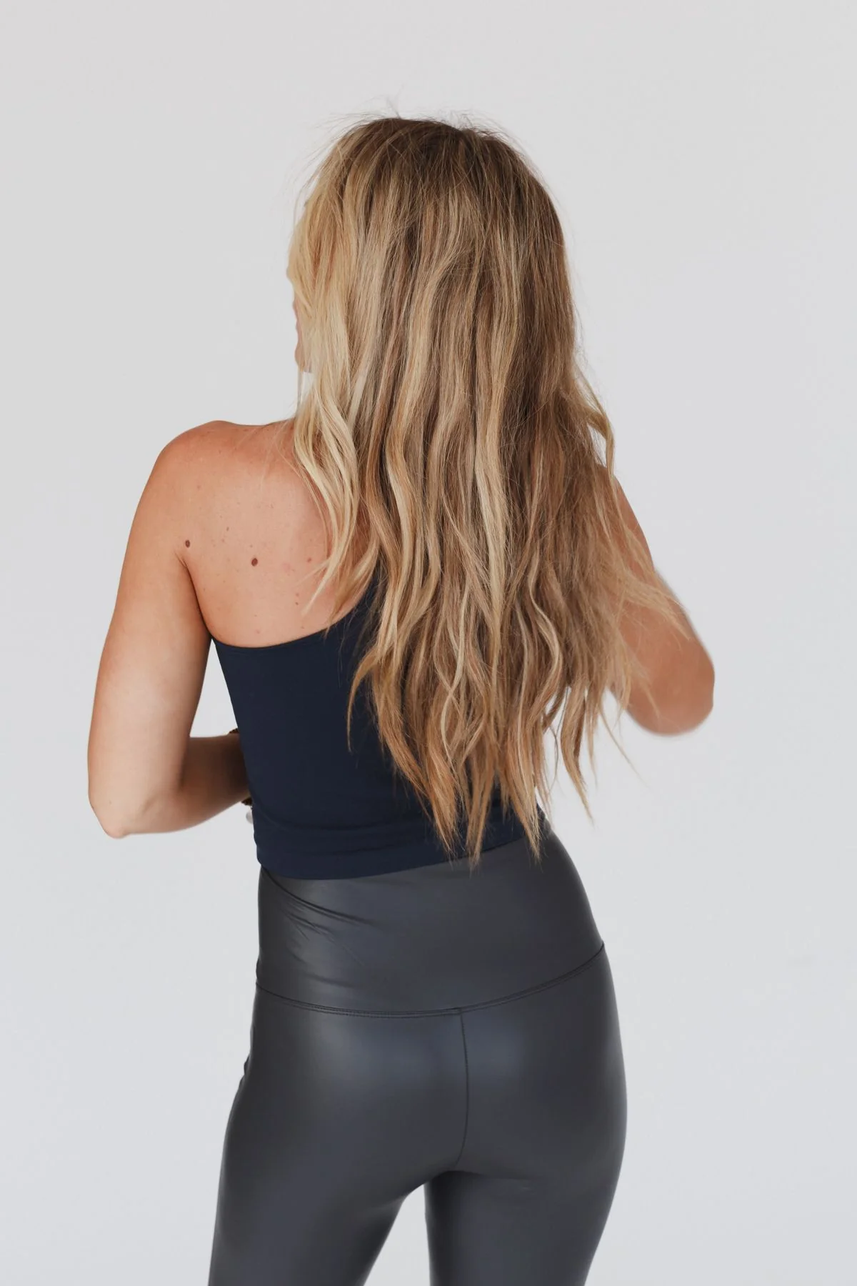 High Neck Racerback Brami - Gray Blue - Image 5
