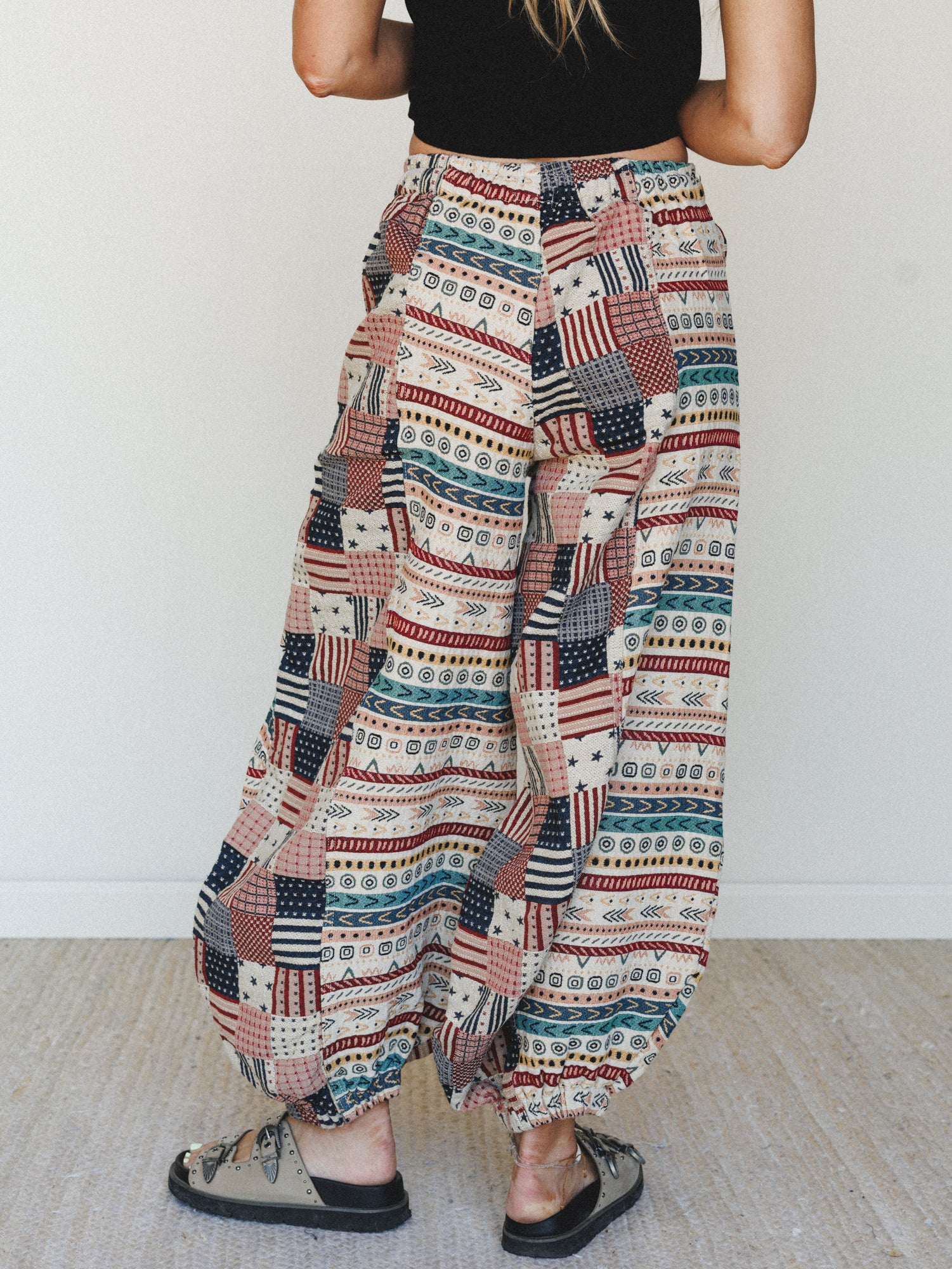 Hometown Effect Pants - Almond Multi - Image 4