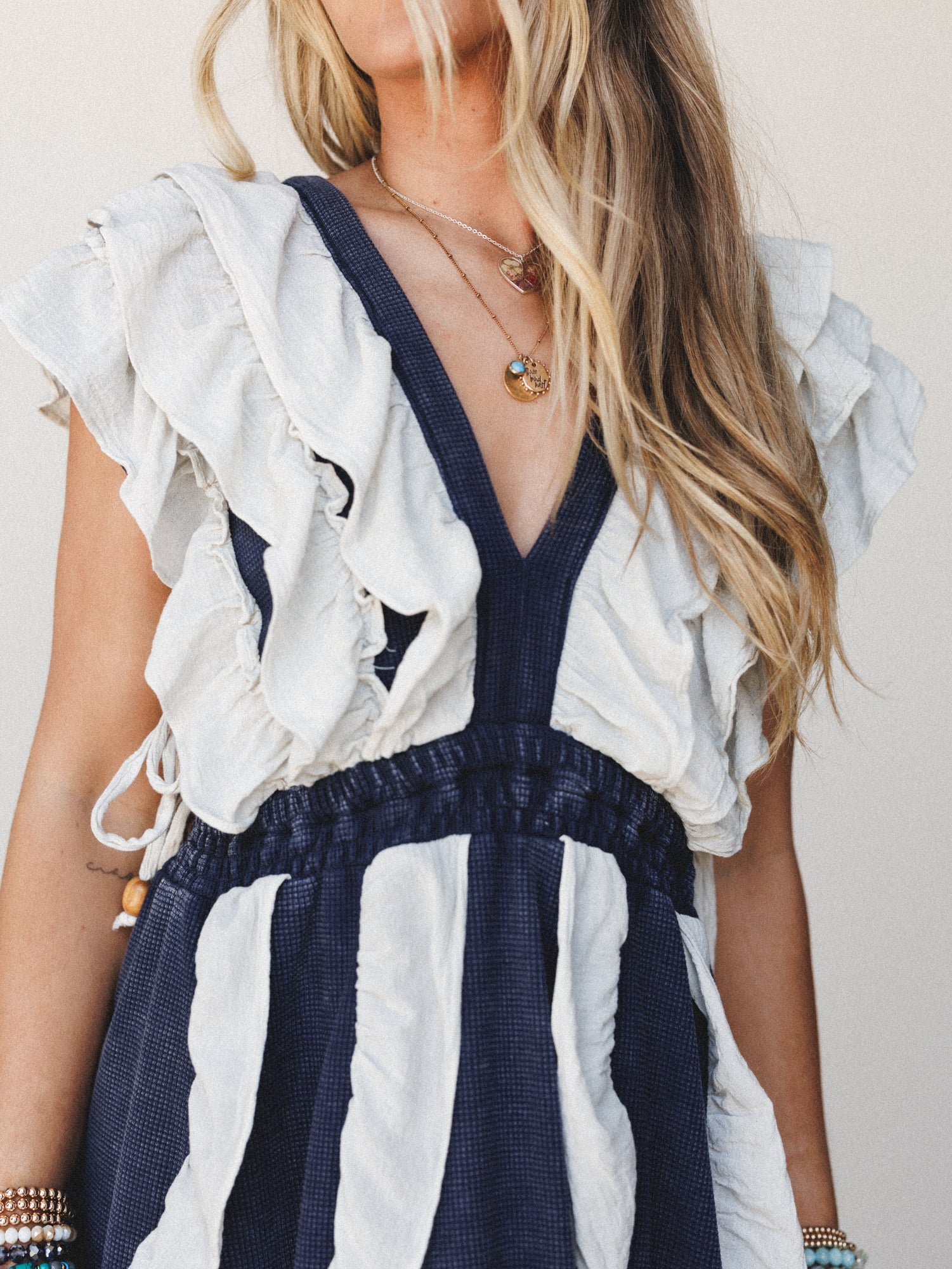 Honey Maple Dress - Washed Blue - Image 3