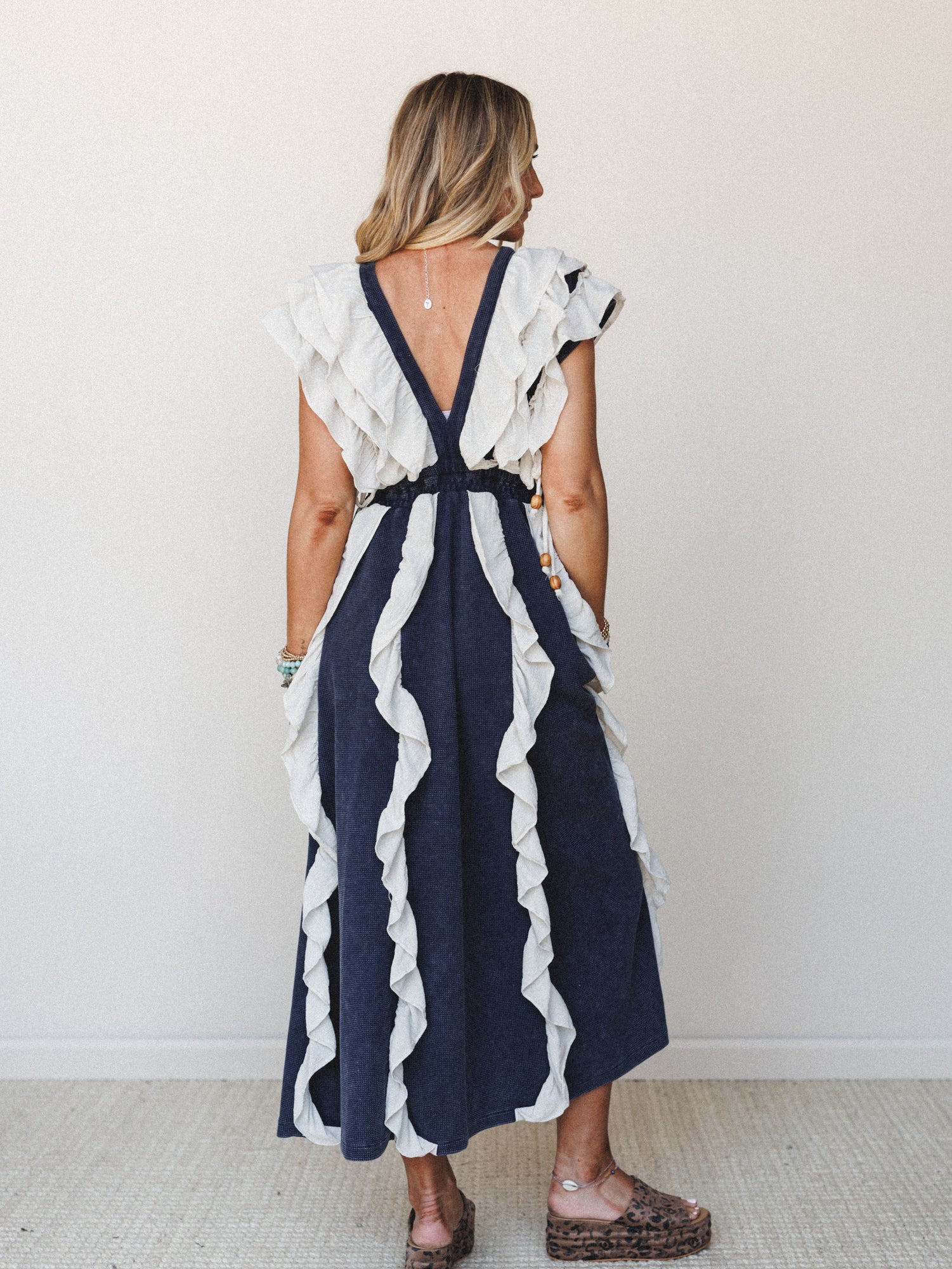 Honey Maple Dress - Washed Blue - Image 6