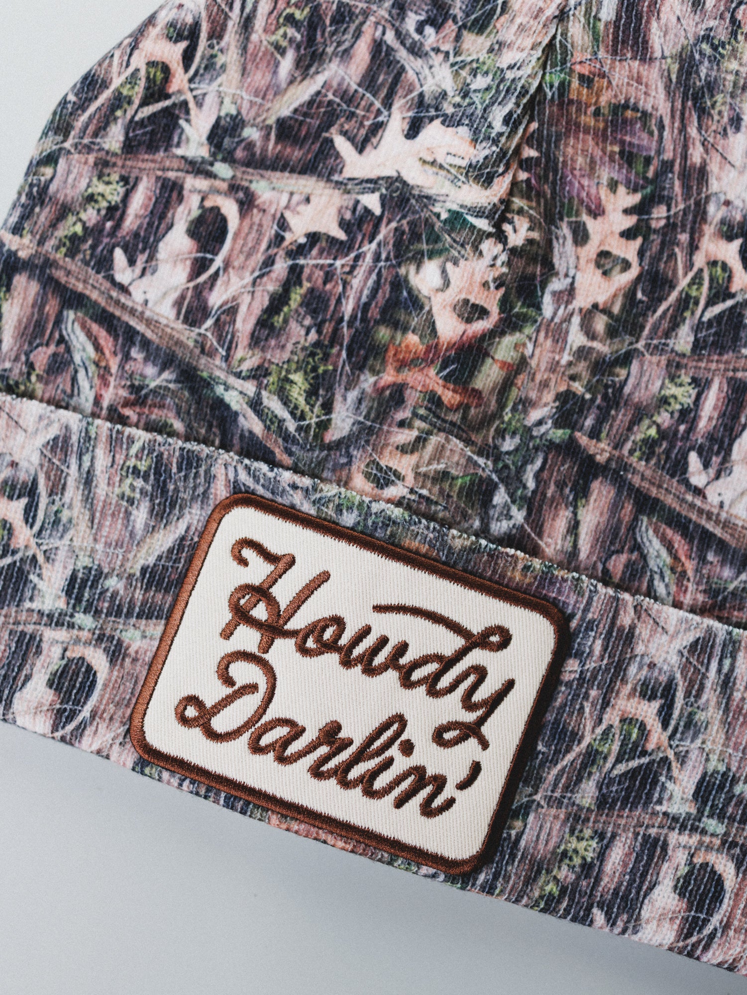 Howdy Darlin Beanie - Camo - Image 5