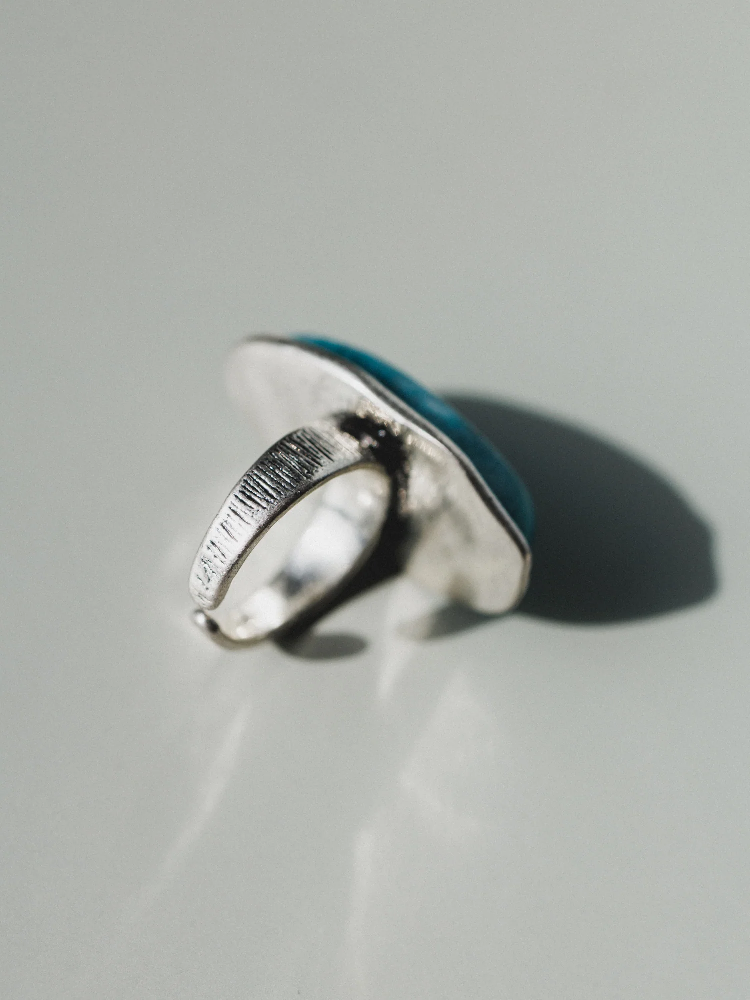 Ibiza Moon Stone Ring - Turquoise - Image 4