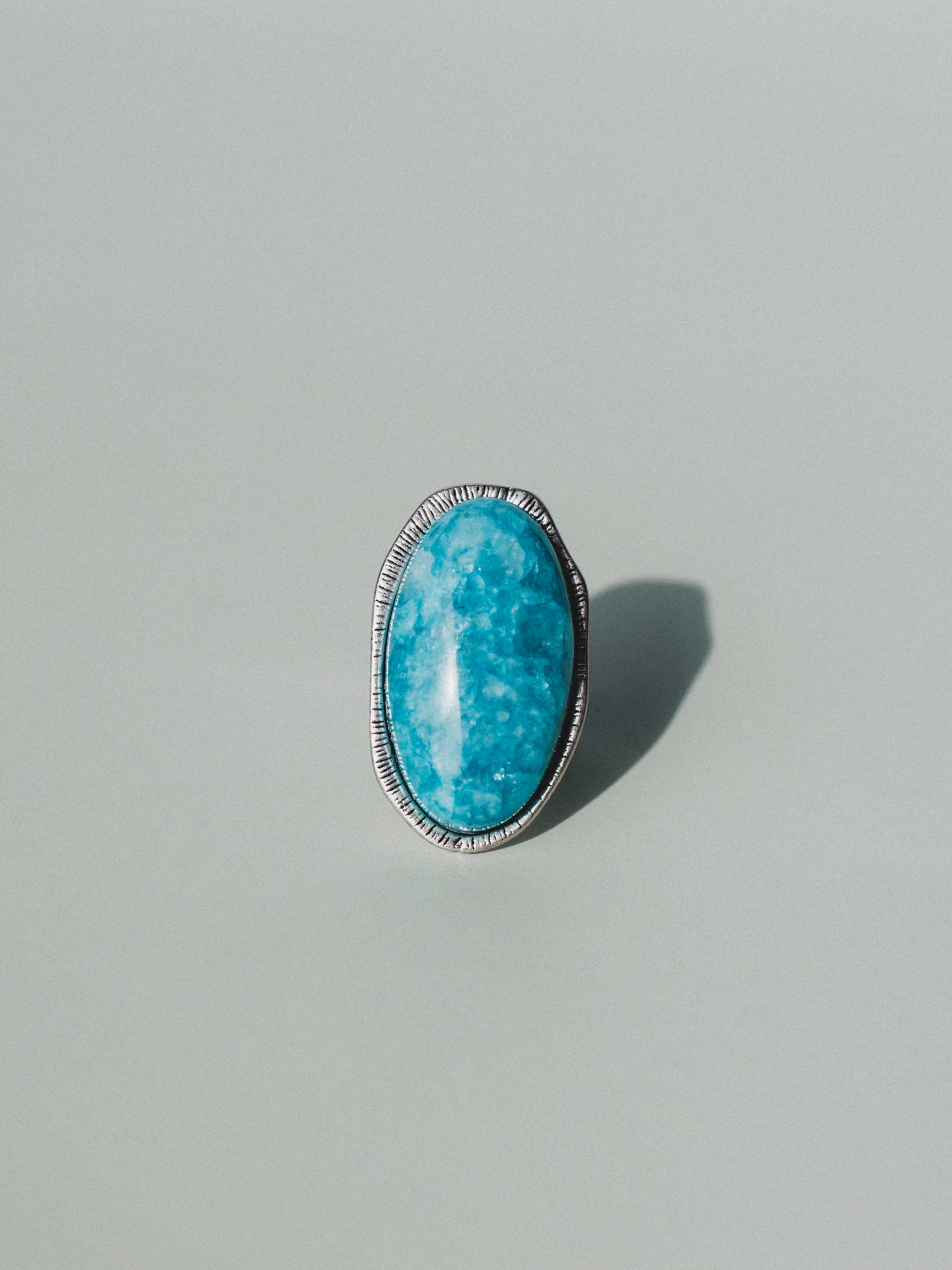 Ibiza Moon Stone Ring - Turquoise - Image 5