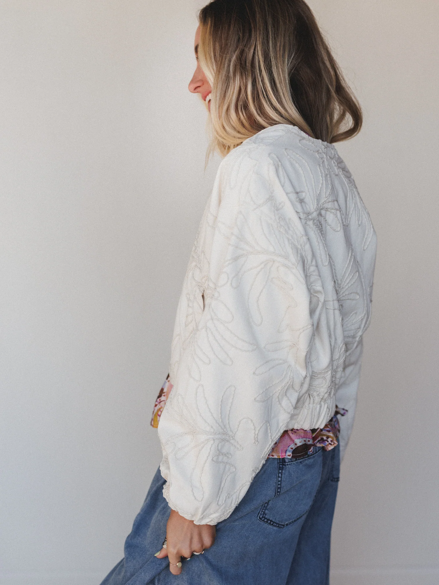 In The Details Jacket - Beige - Image 9