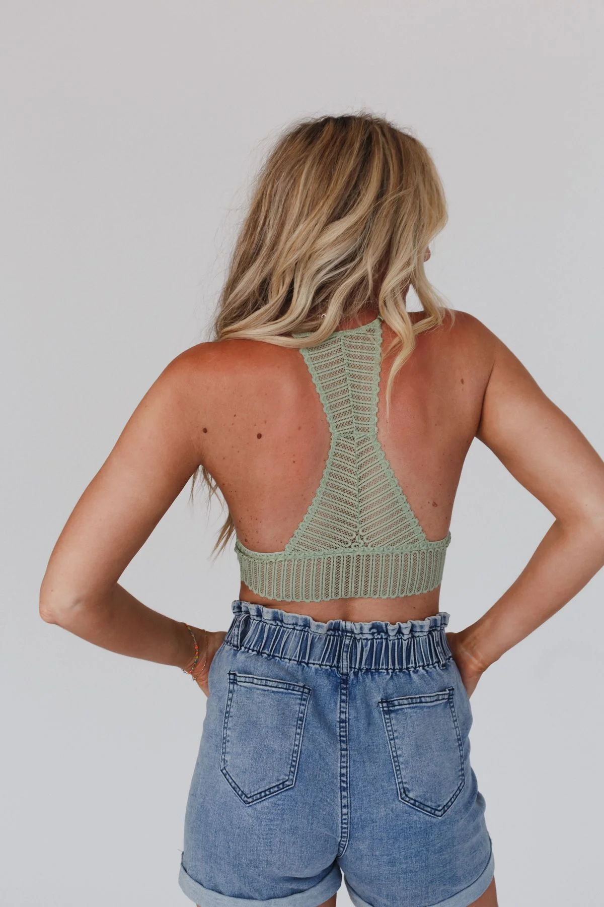 Infinite Expressions Bralette - Sage - Image 5