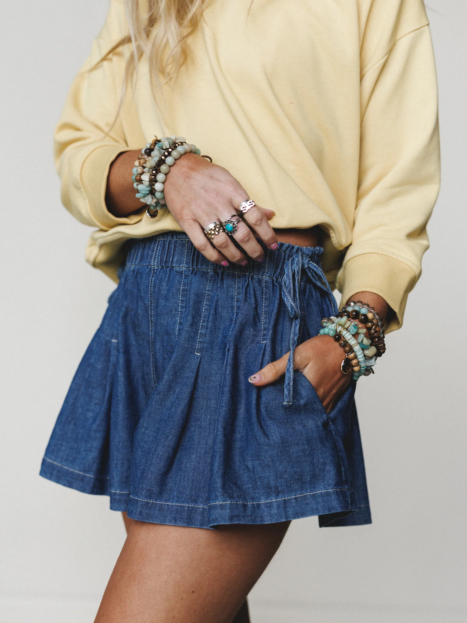Instant Classic Shorts - Dark Denim - Image 4