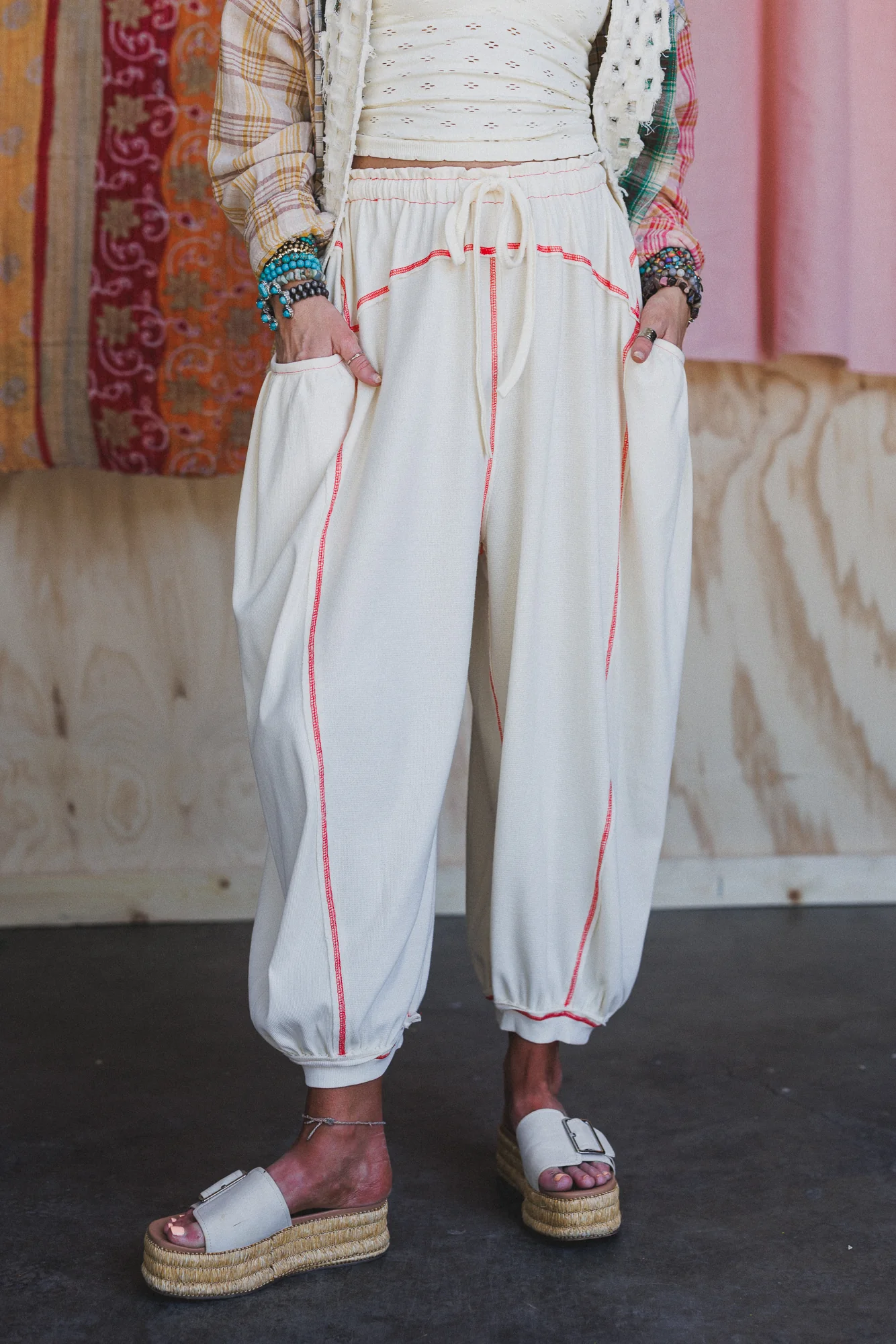 Jasmine Pants - Natural - Image 5