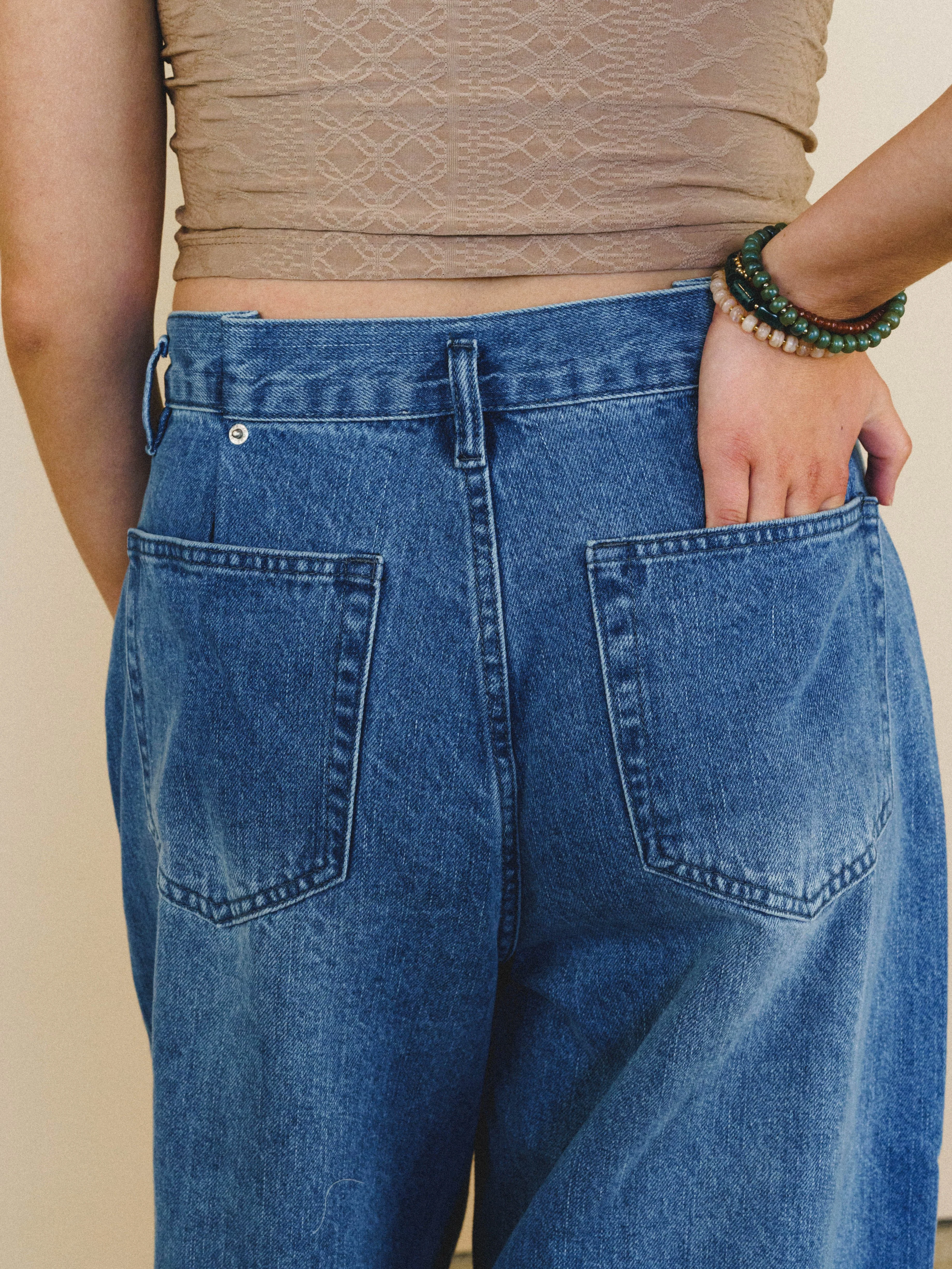 Jenny Cool Trouser Jeans - Denim Blue - Image 4