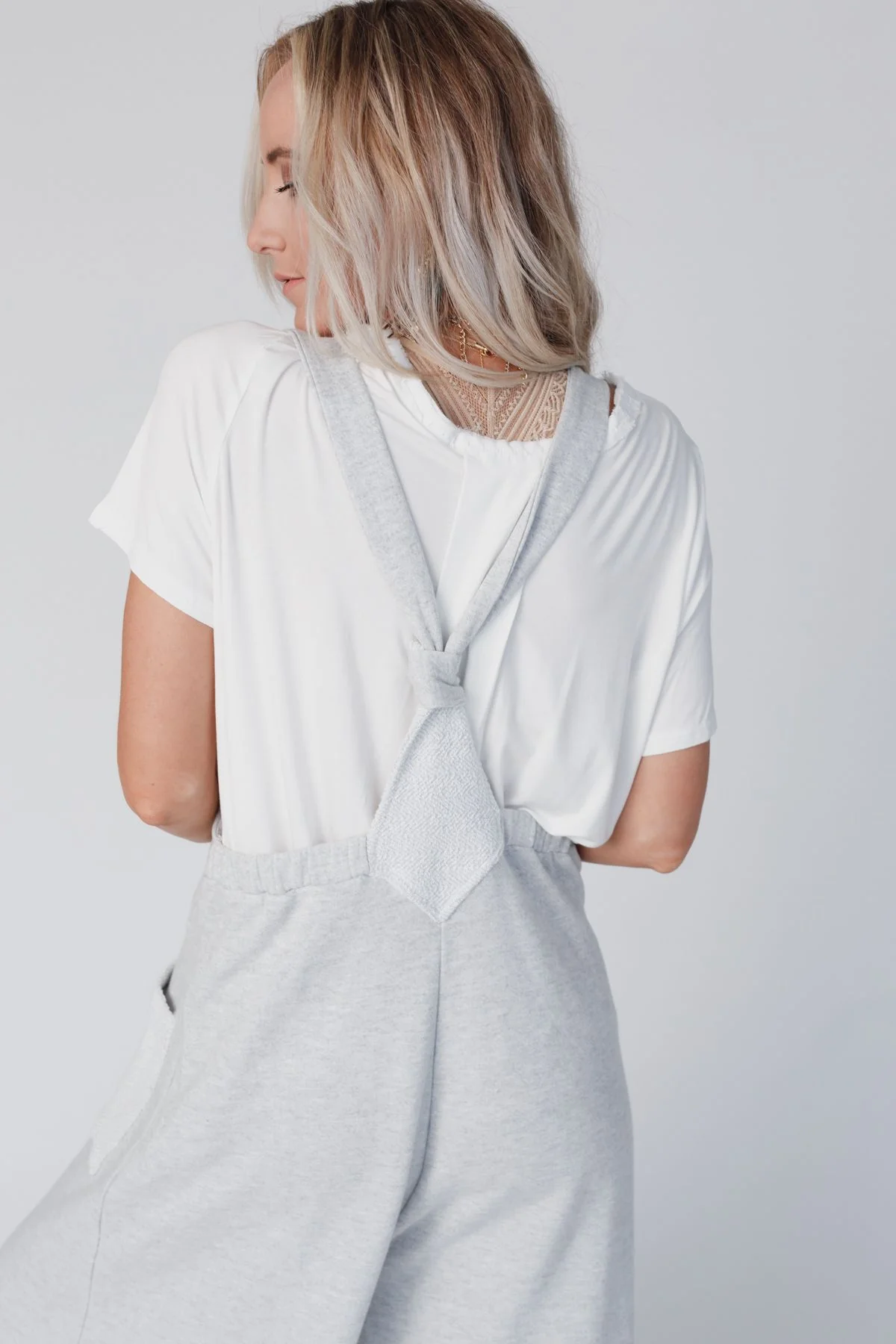 Jodi Jumpsuit - Light Gray - Image 3