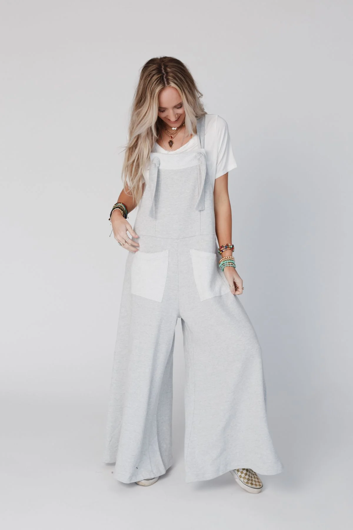 Jodi Jumpsuit - Light Gray - Image 7