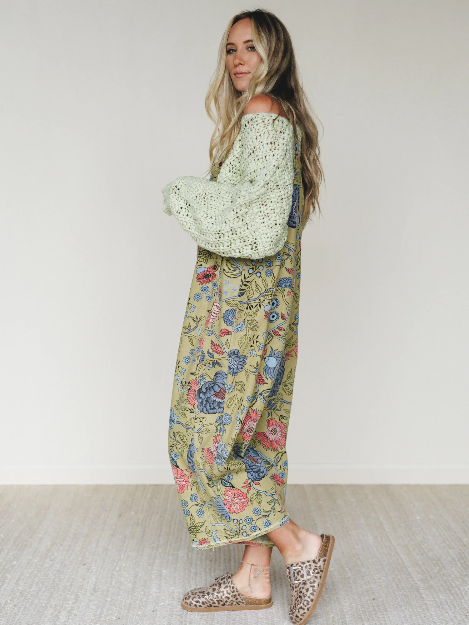 Journey Bound Textured Knit Sweater - Sage - Image 3