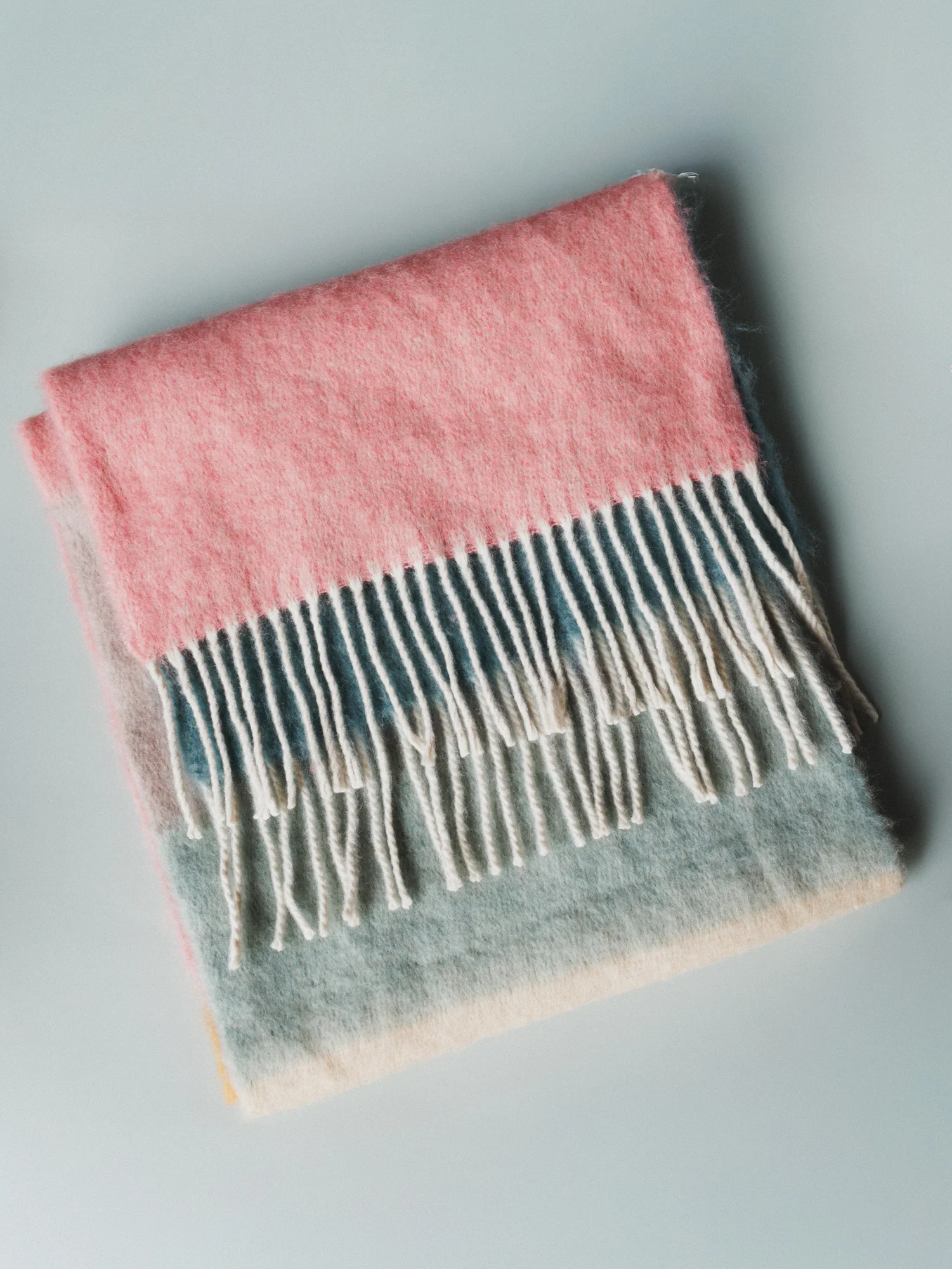 Kaleidoscope Color Block Scarf - Pink - Image 4