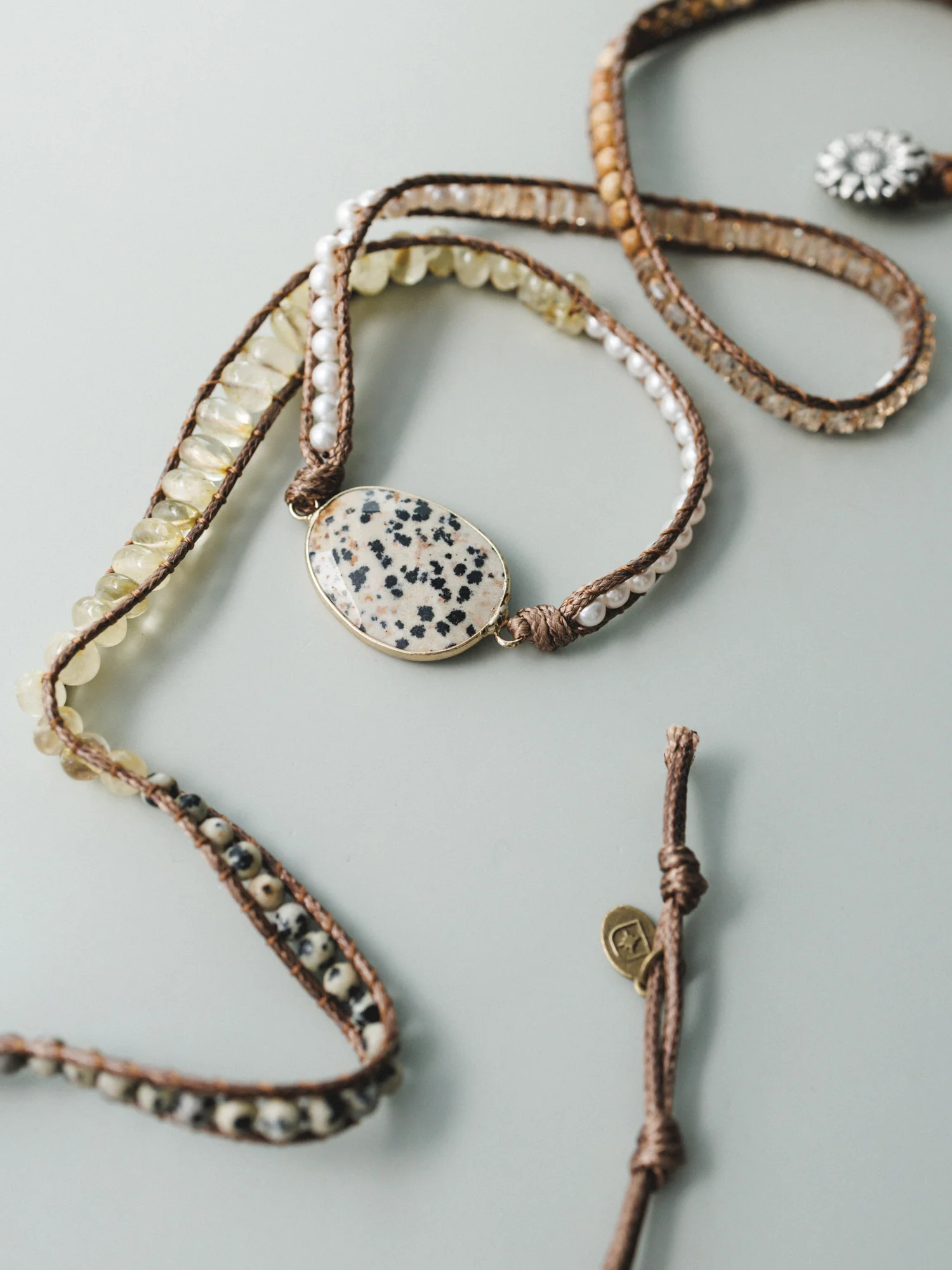 Kelly Wrap Bracelet - Robins Egg - Image 2