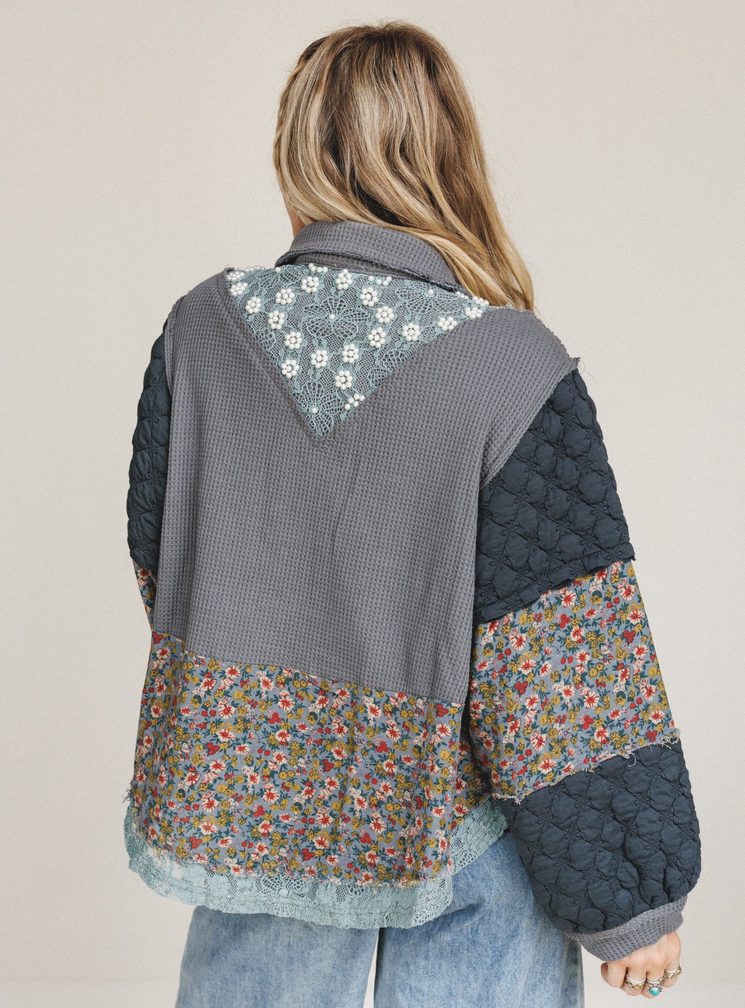 Kiss The Wind Jacket - Charcoal - Image 4