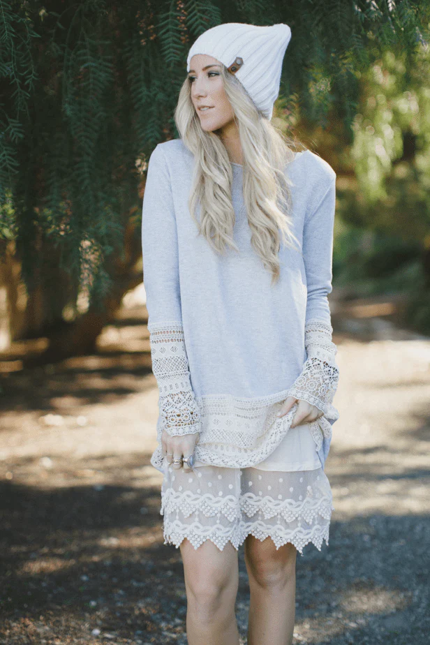 Layering Love Lace Slip - Ivory - Image 6