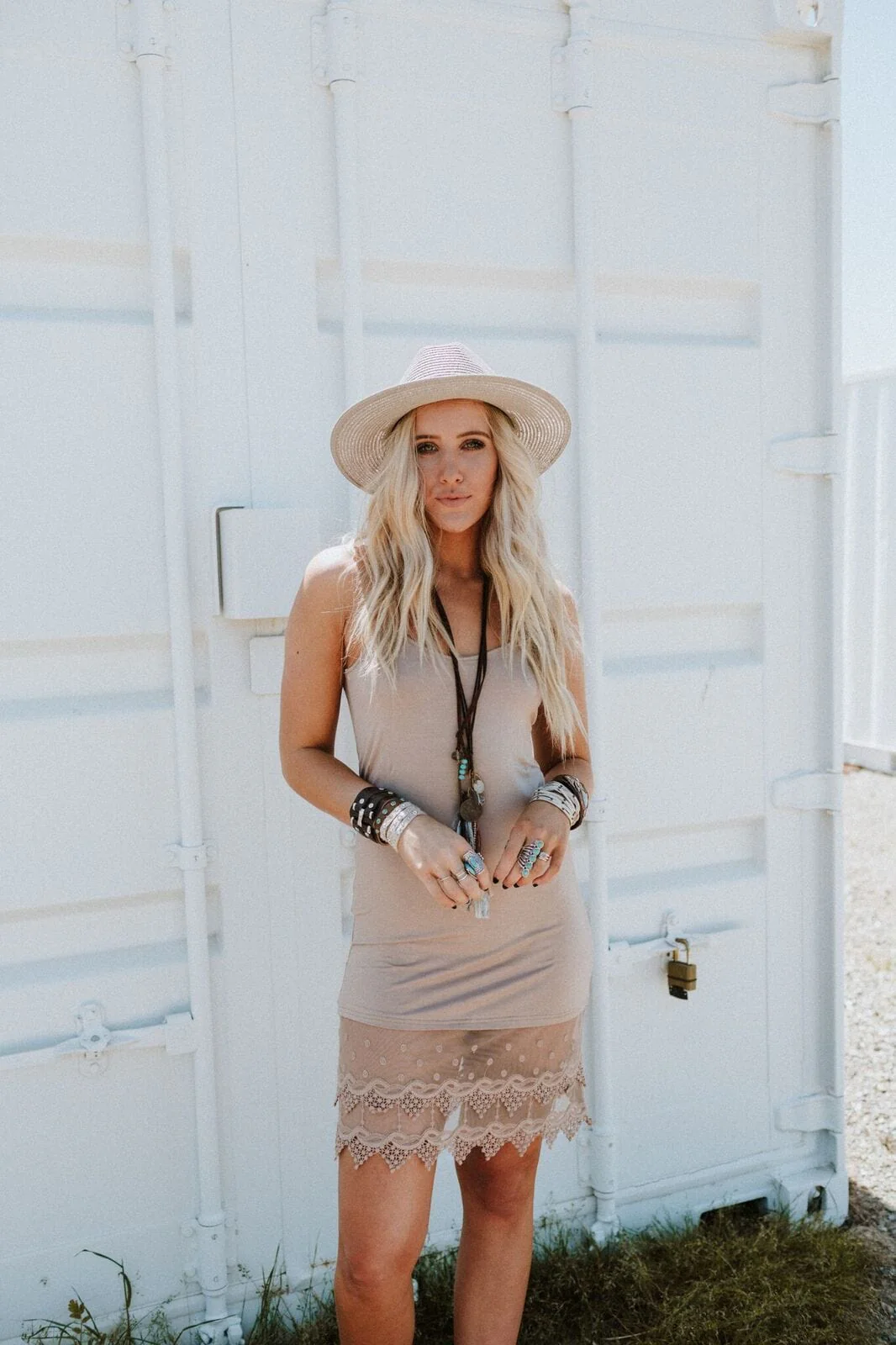 Layering Love Lace Slip - Mocha - Image 2