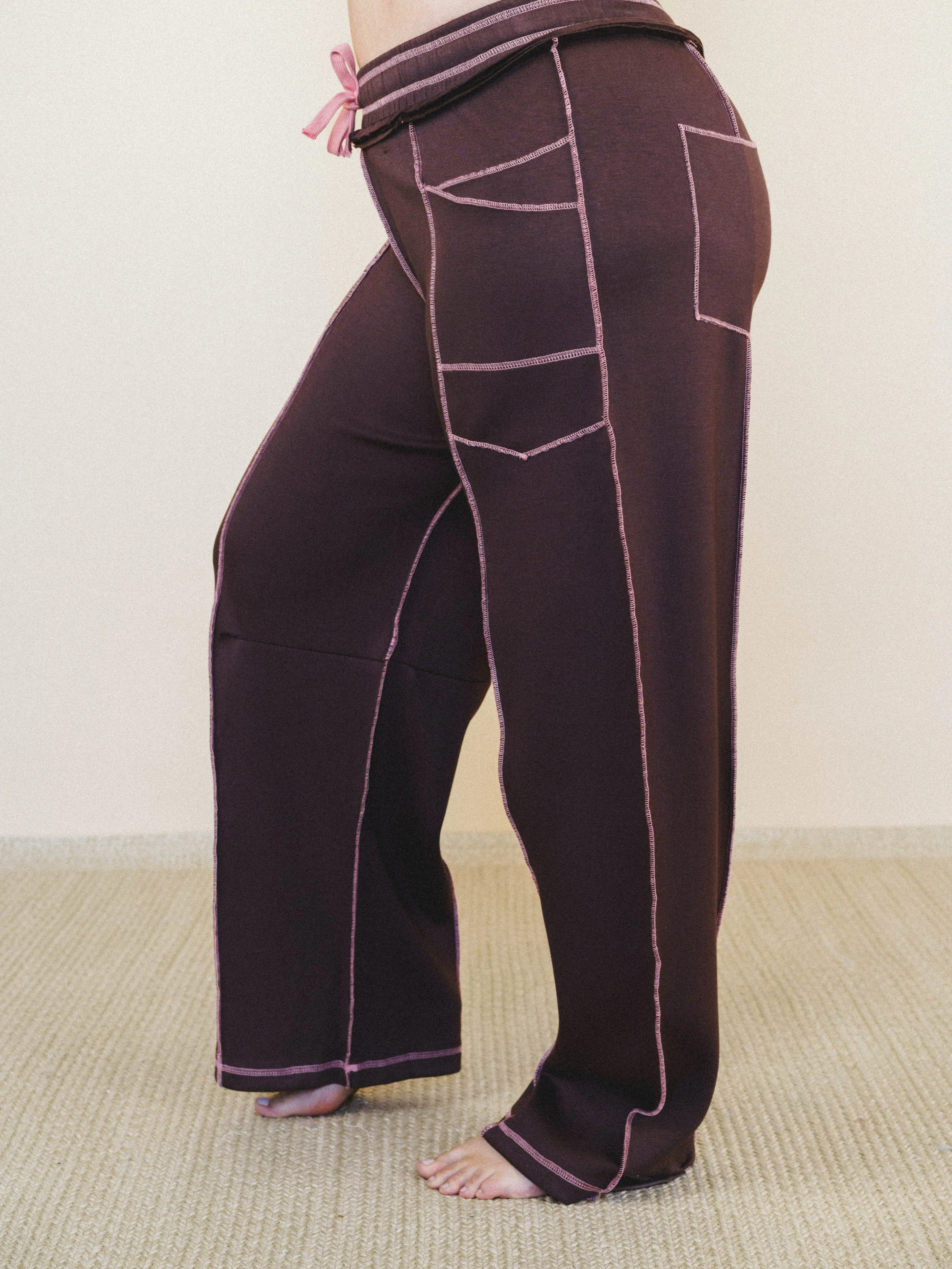 Lounge Hour Pants - Mocha Brown