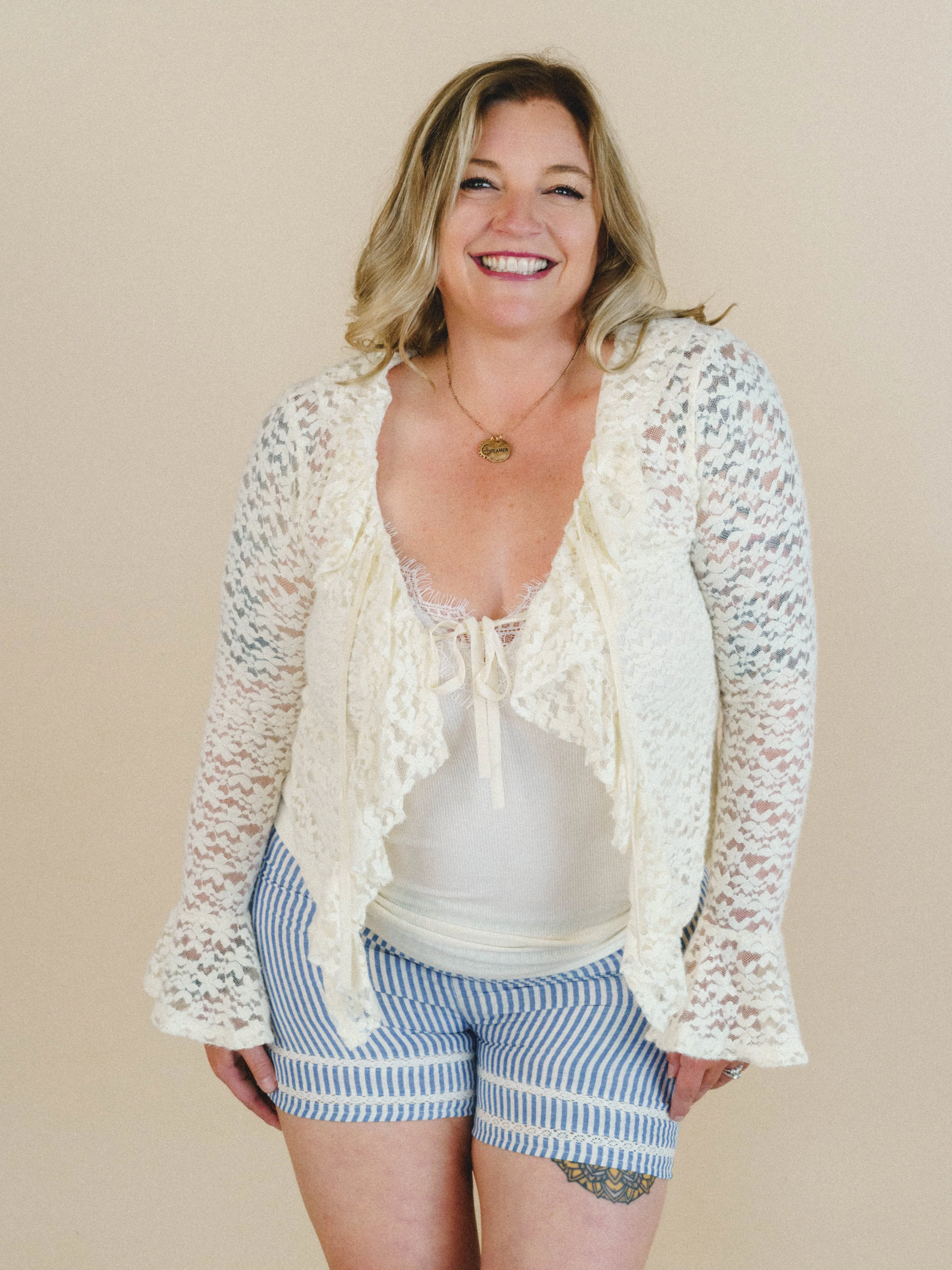 Love Poems Top - Cream