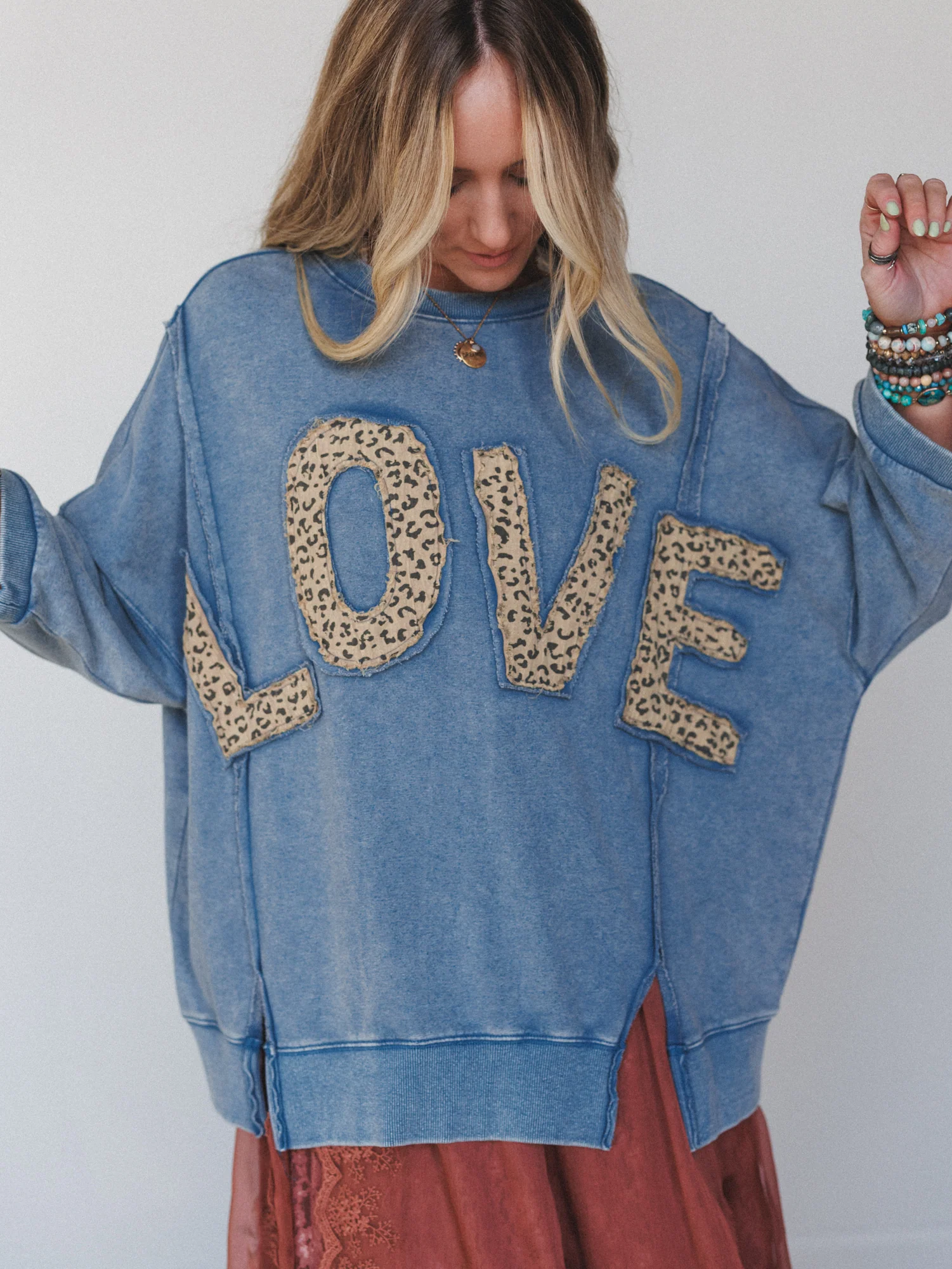 Love Wild Top - Denim - Image 2
