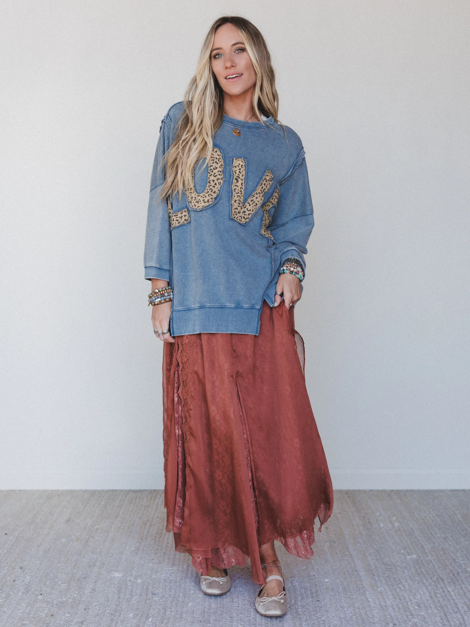 Love Wild Top - Denim - Image 3