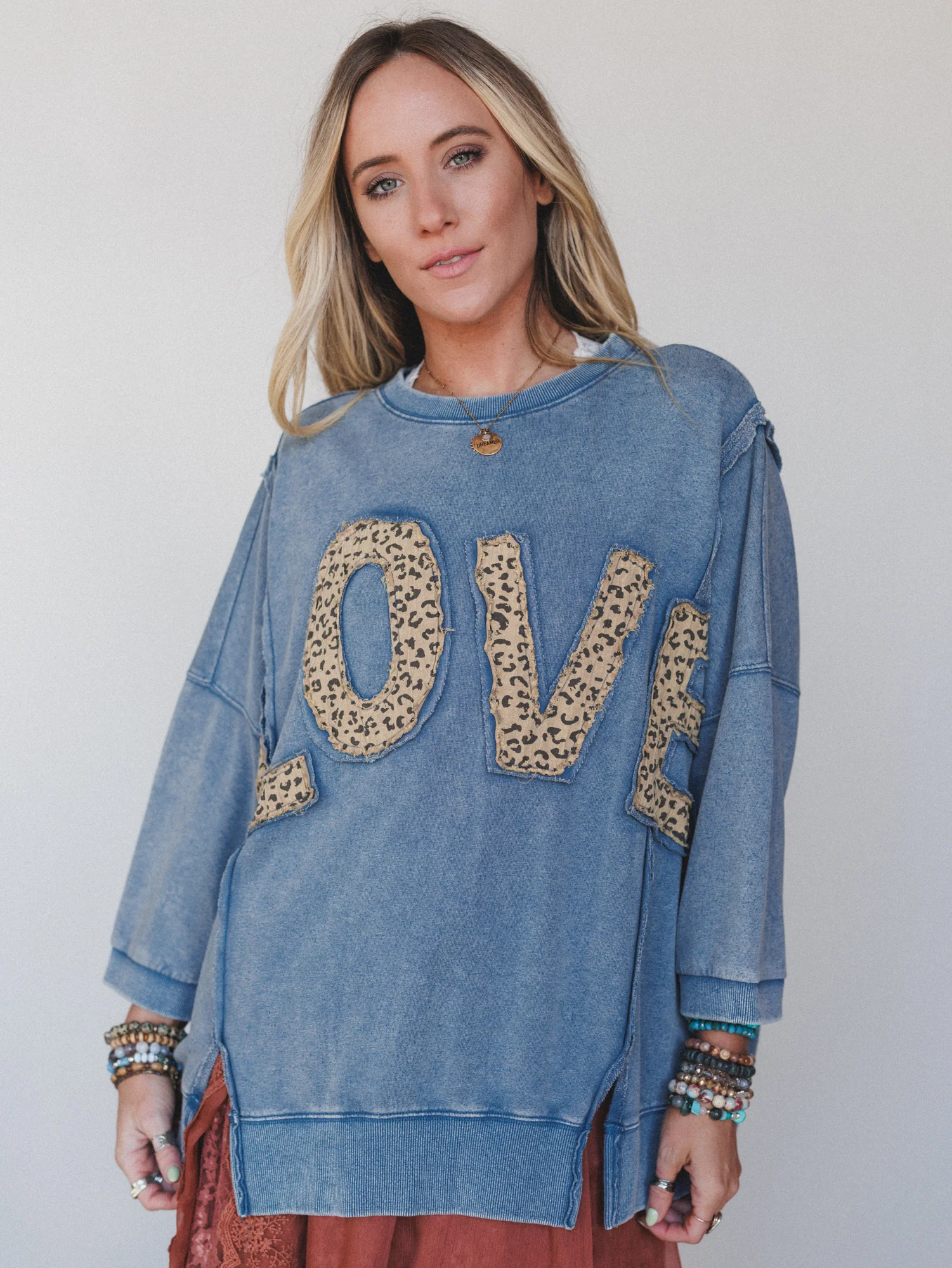 Love Wild Top - Denim - Image 4