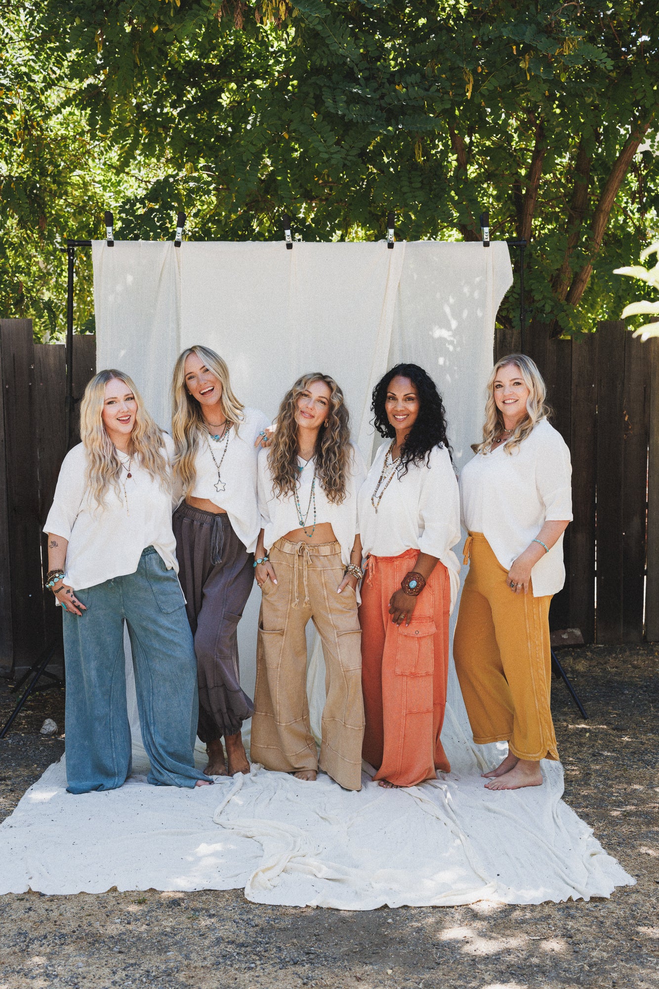 Lucky One Wide Leg Pant - Camel - Image 11