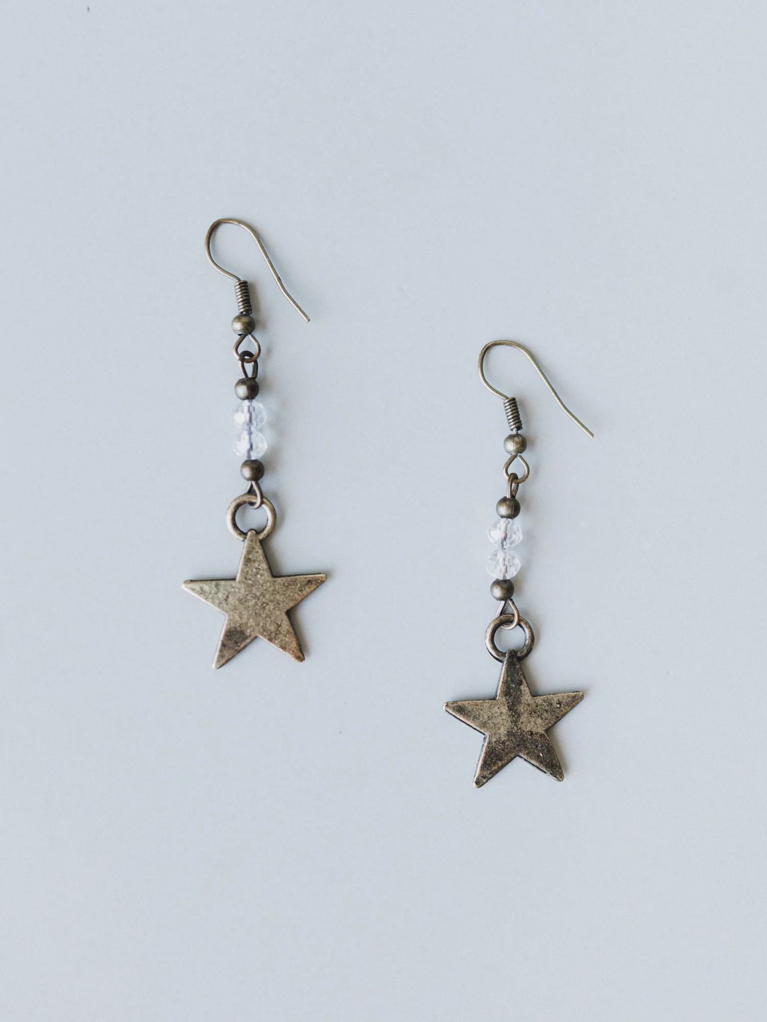 Macey Star Earrings - Gold