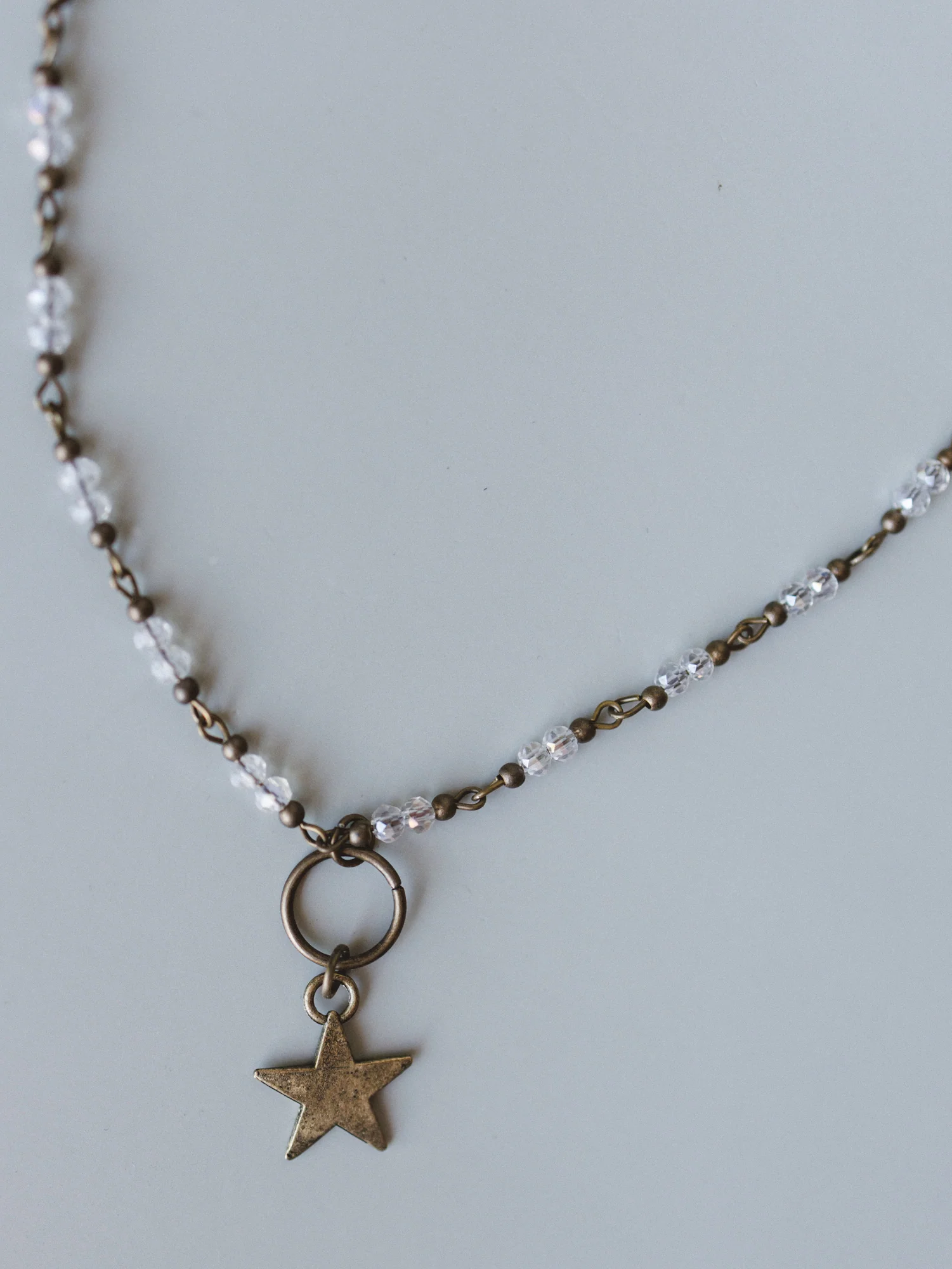 Macey Star Necklace - Gold - Image 2