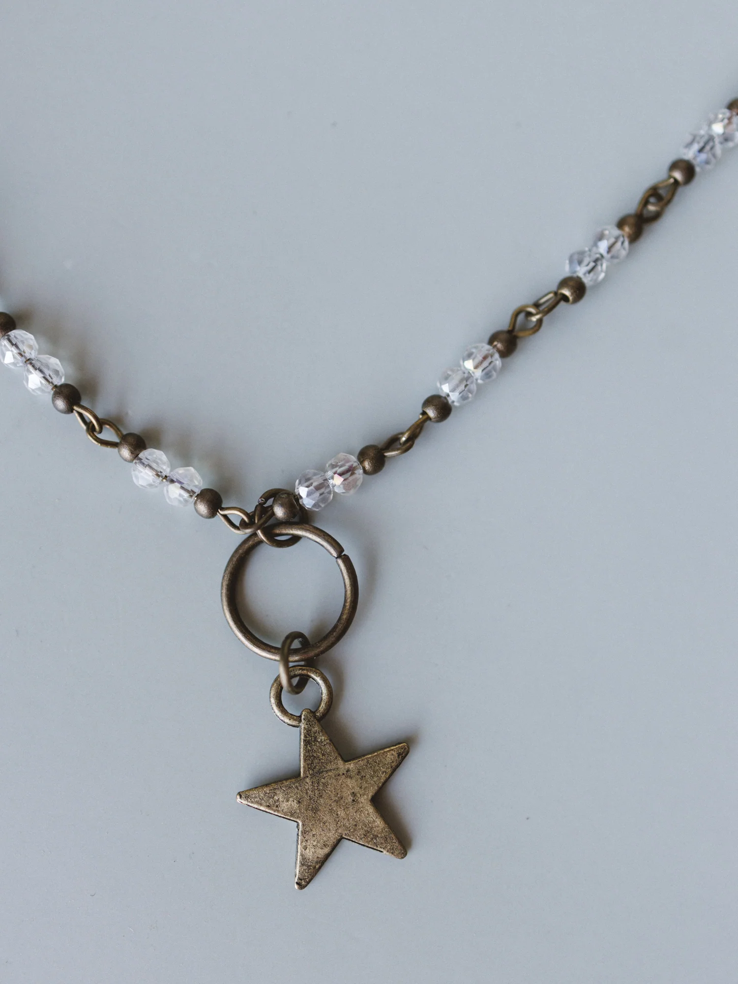 Macey Star Necklace - Gold - Image 3