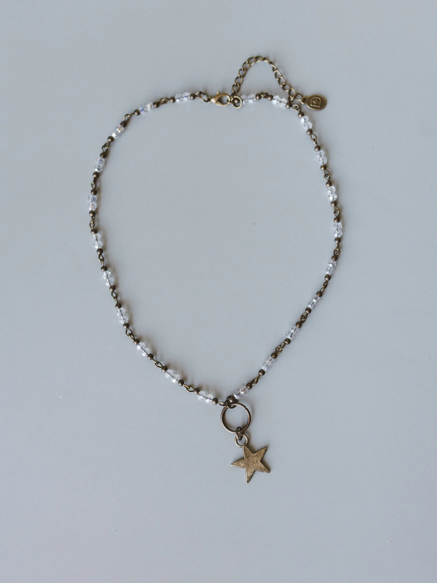 Macey Star Necklace - Gold