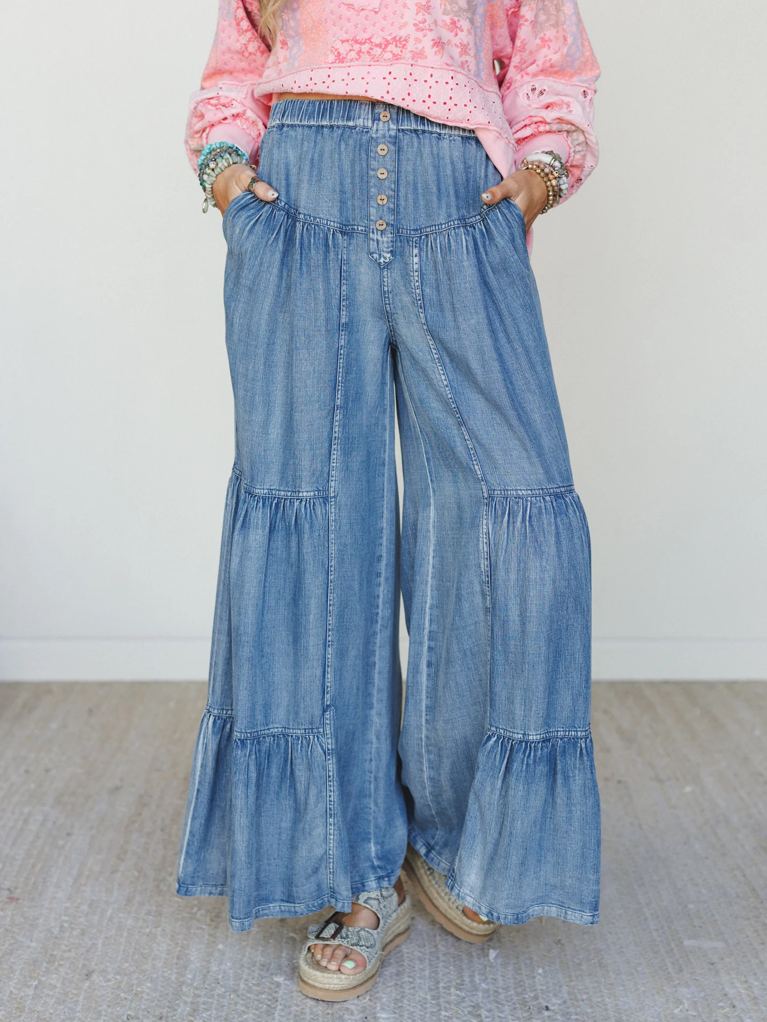 Maiden Moment Pants - Denim - Image 3