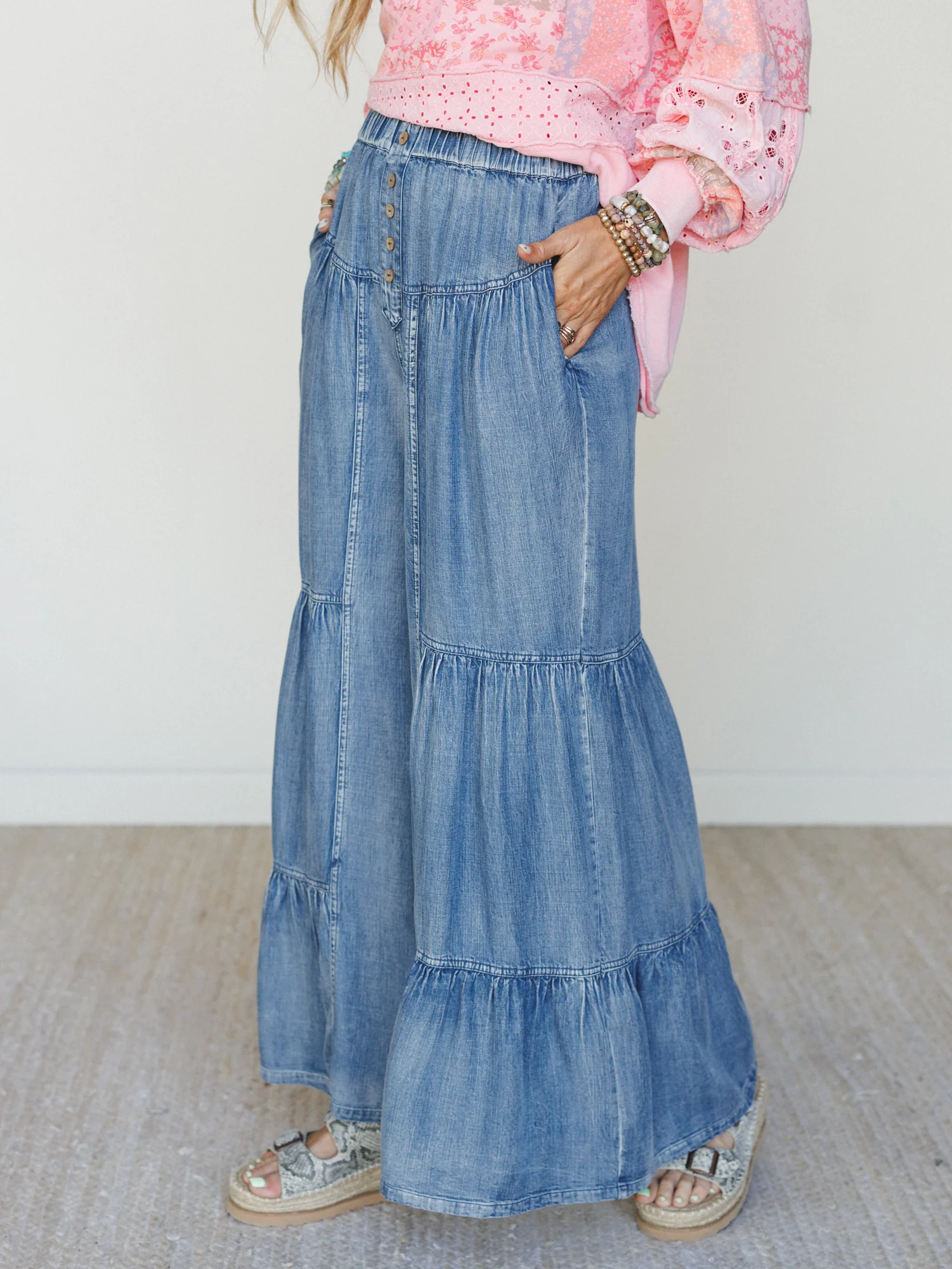 Maiden Moment Pants - Denim - Image 4