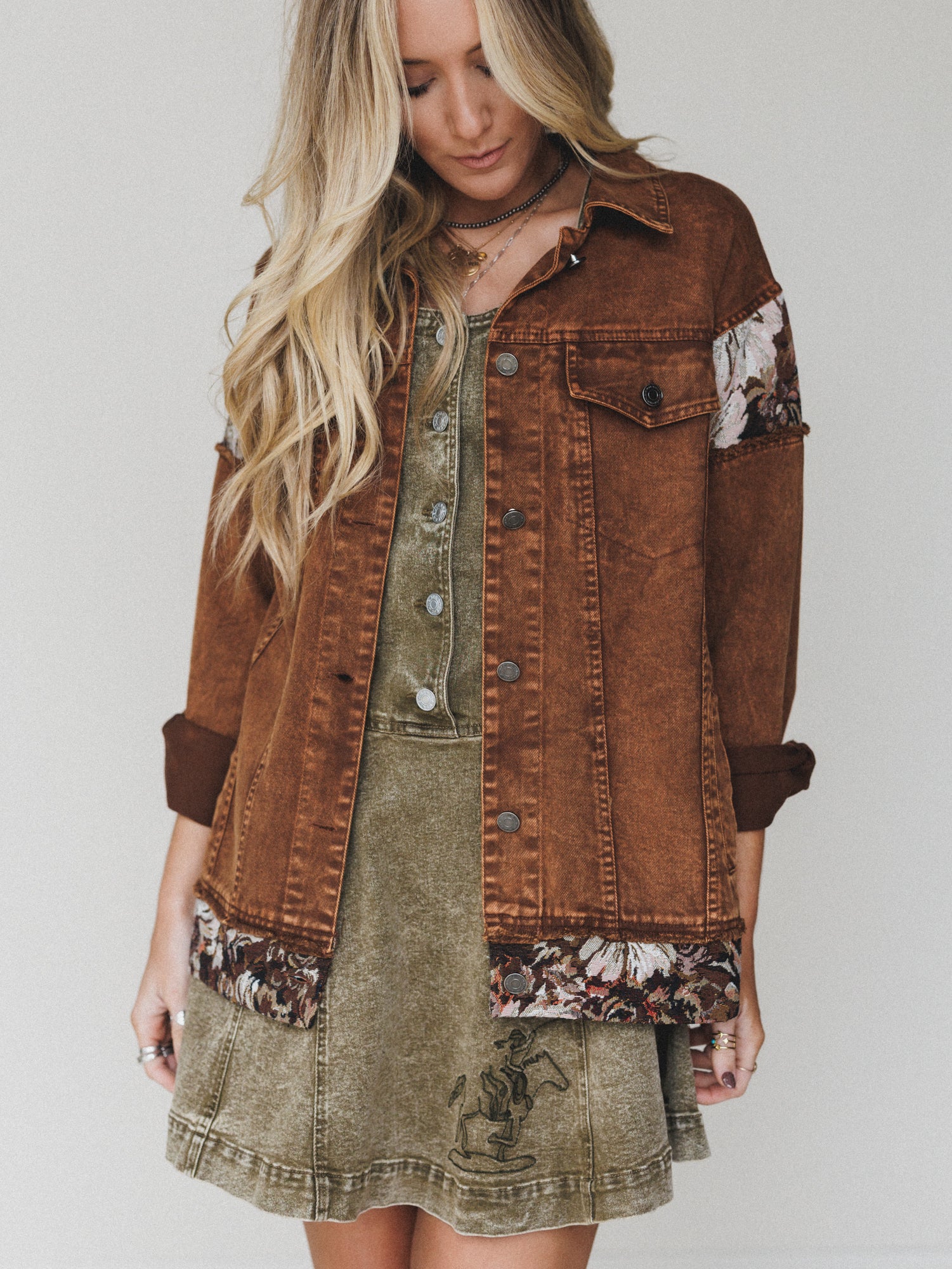 Major Crush Jacket - Brown - Pre Order - Image 2