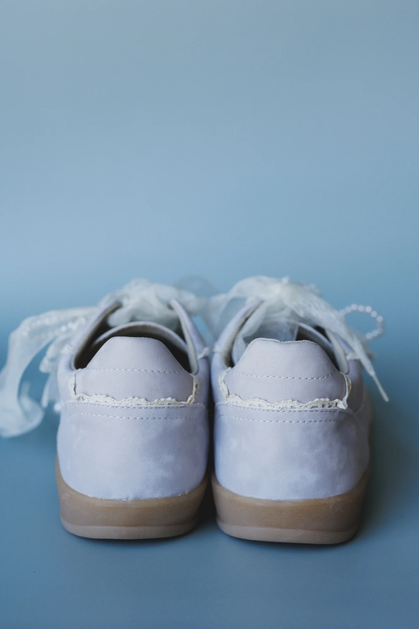 Make It Yours Bow Embroidered Sneakers - Purple - Image 7