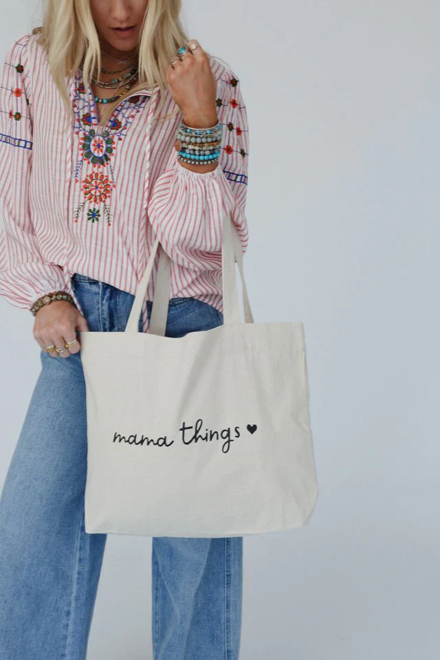 Mamas Daily Essential Tote - Natural - Image 3