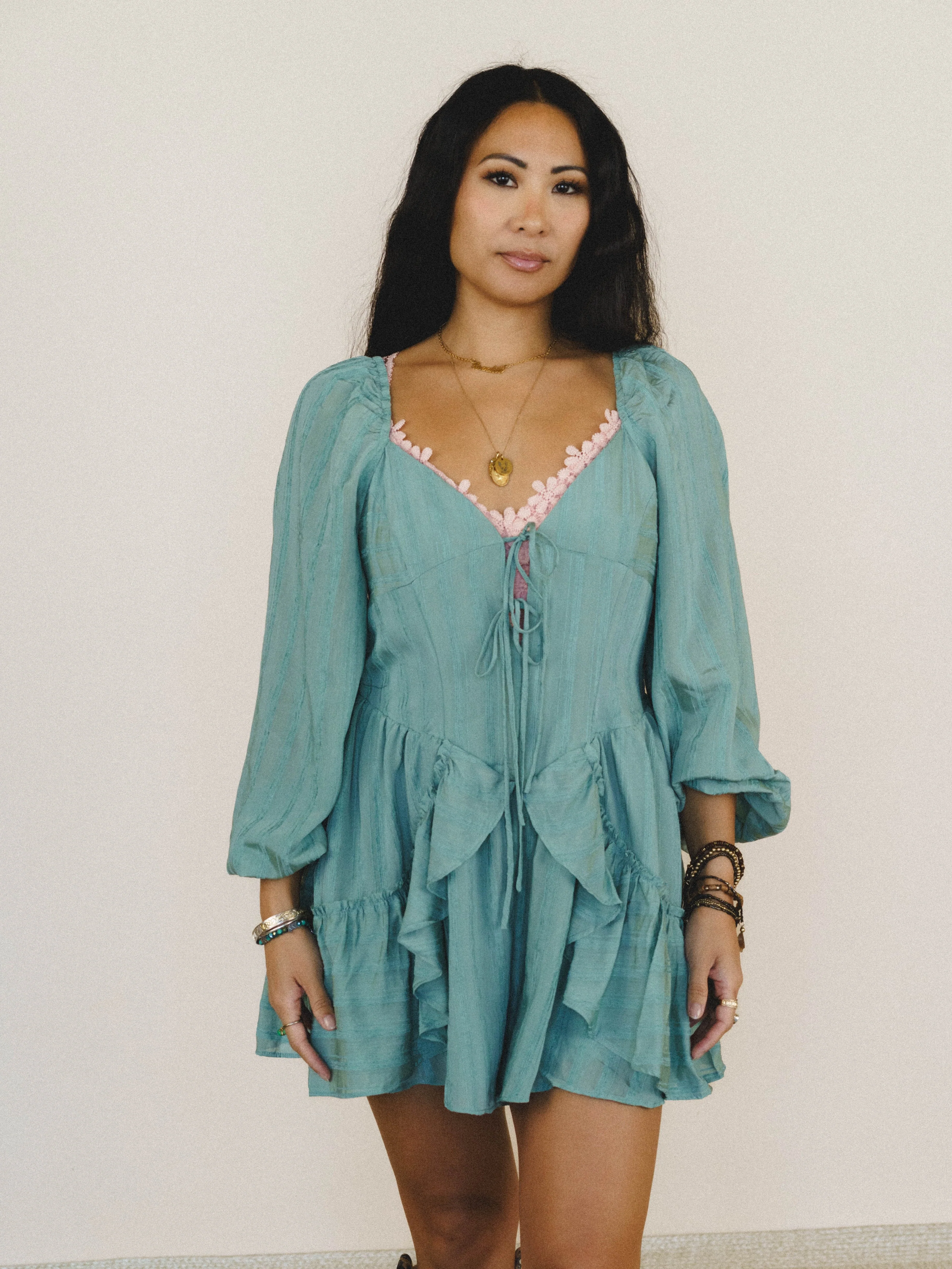 Masey Romper - Pine Green